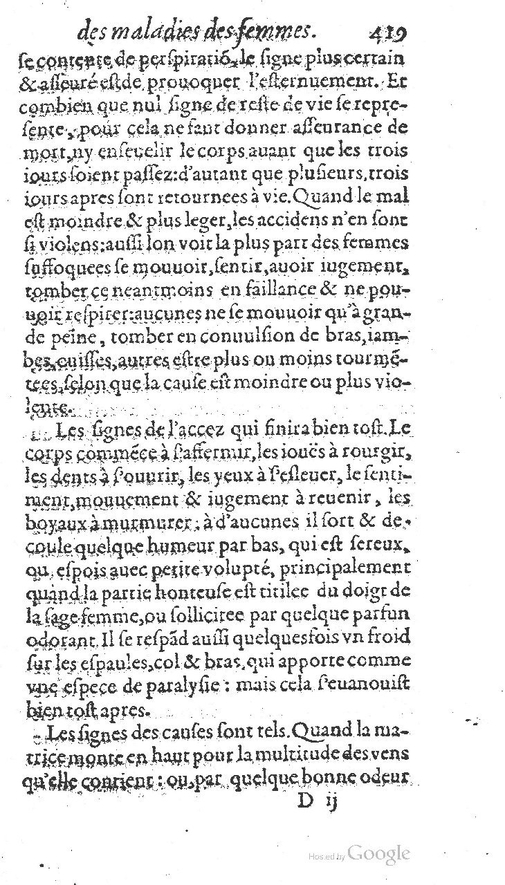 1585 - Jacques du Puis - Trésor des remèdes secrets pour les maladies des femmes - BnF