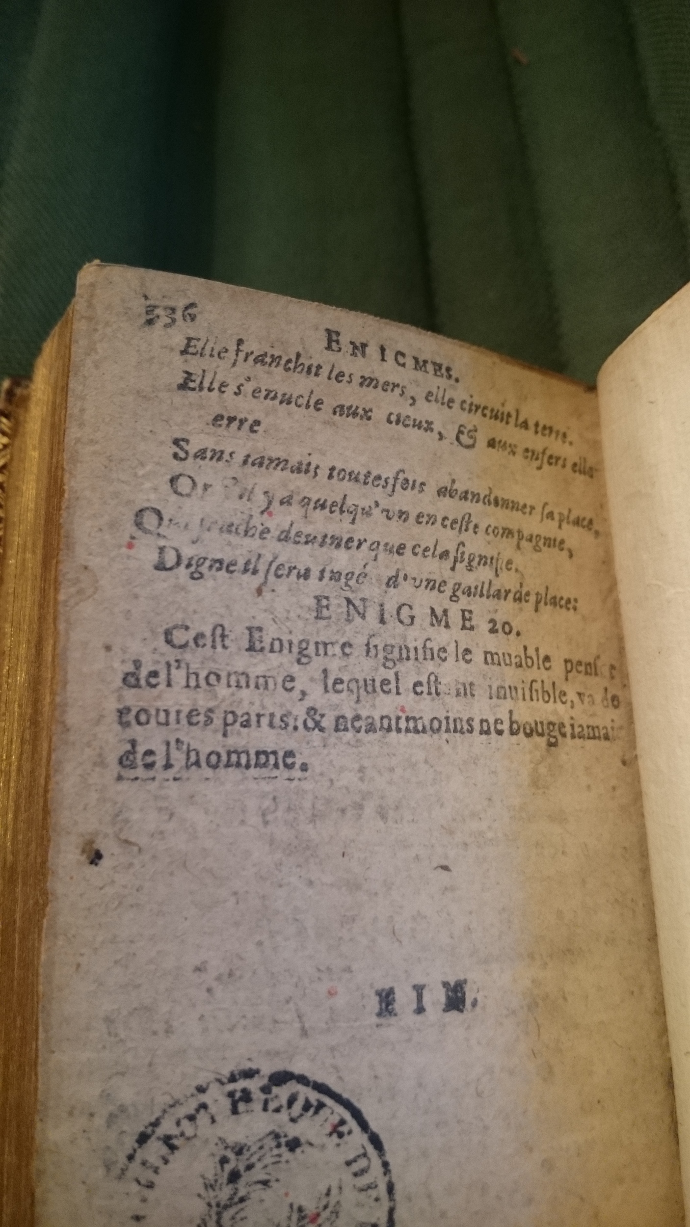 1635 - Martin Bogard - Trésor des récréations - BnF Arsenal