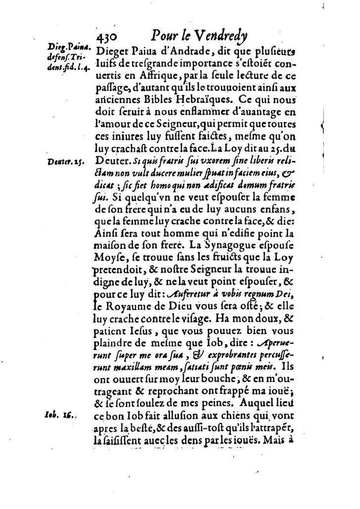 1607 - Nicolas Du Fossé - Trésor quadragésimal - T 02 - BM Lyon