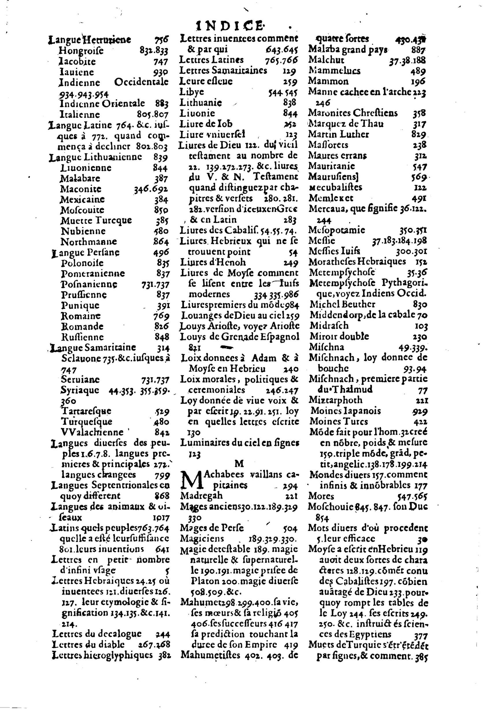 1619 - SHC - Trésor de l’histoire des langues de cet univers - BSB Munich