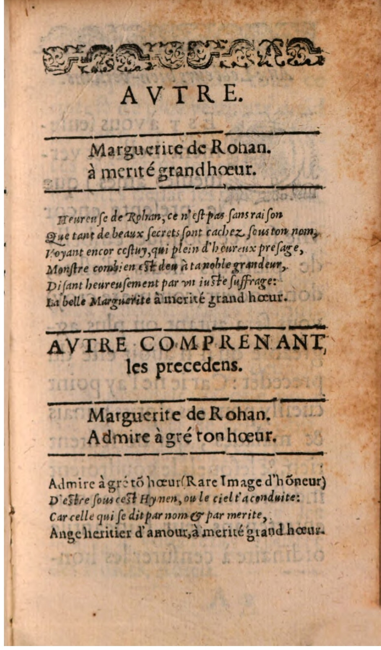 1608 - Théodore Reinsart - Les Marguerites françaises ou Trésor des Fleurs du bien-dire - BSB Munich