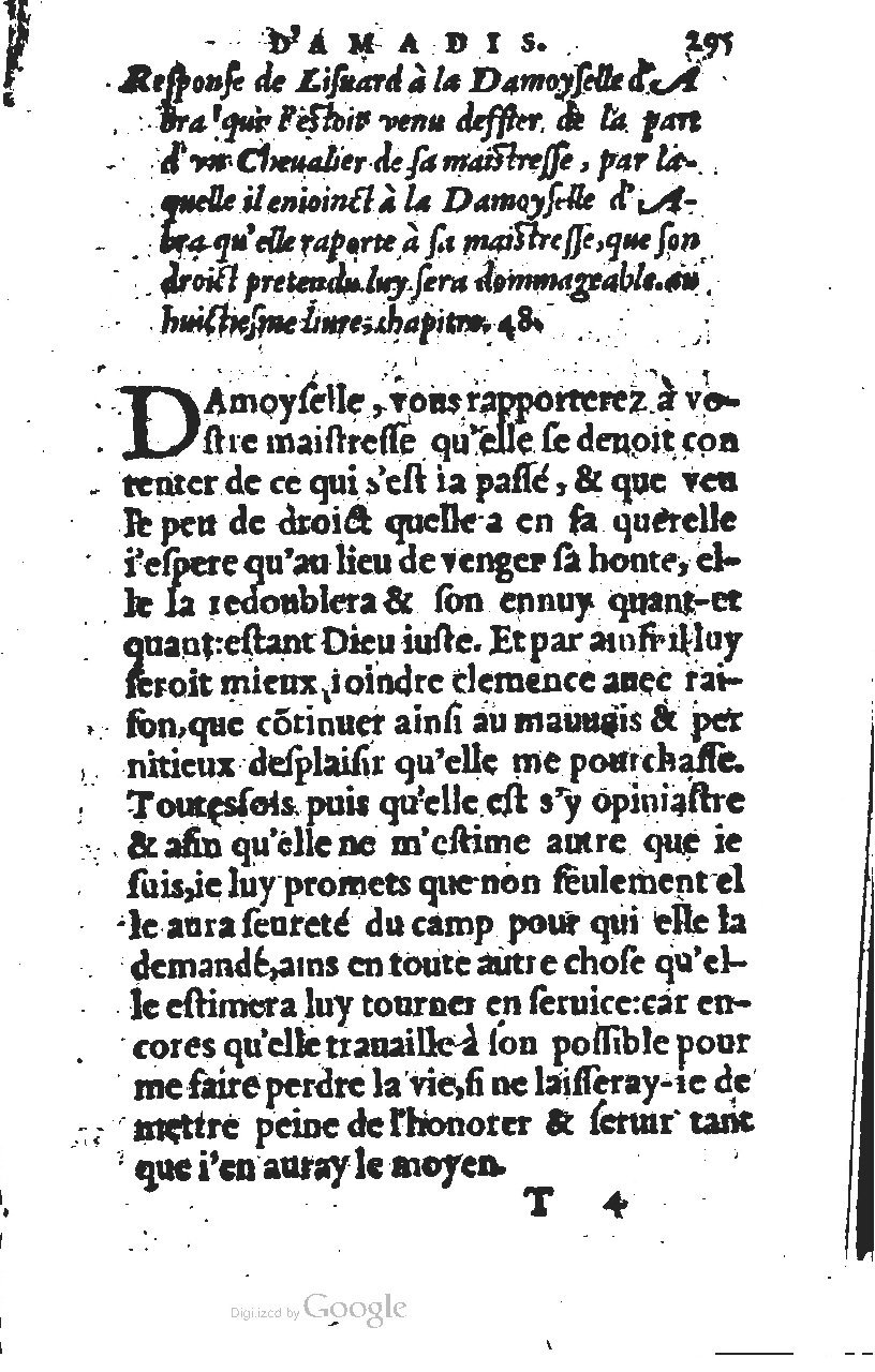 1567 - Jean Pygot - Trésor des Amadis - BM Lyon 1567 - Jean Pygot - Trésor des Amadis - BM Lyon