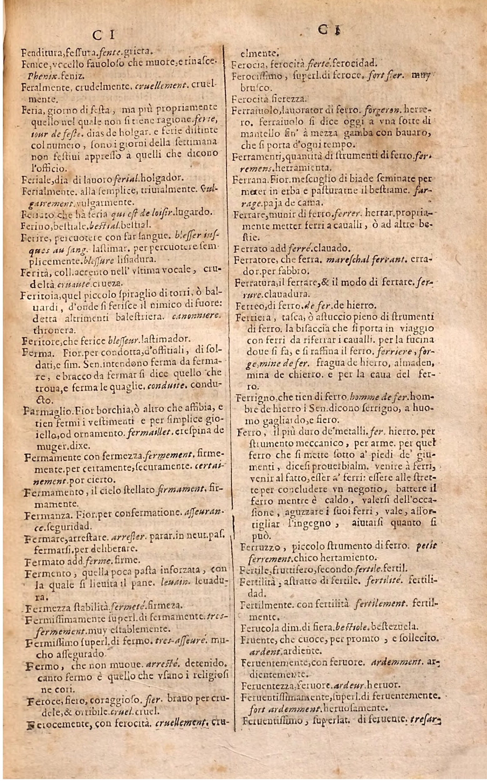 1627 - Jacques Crespin - Trésor des trois langues (Troisième partie) - Regensburg