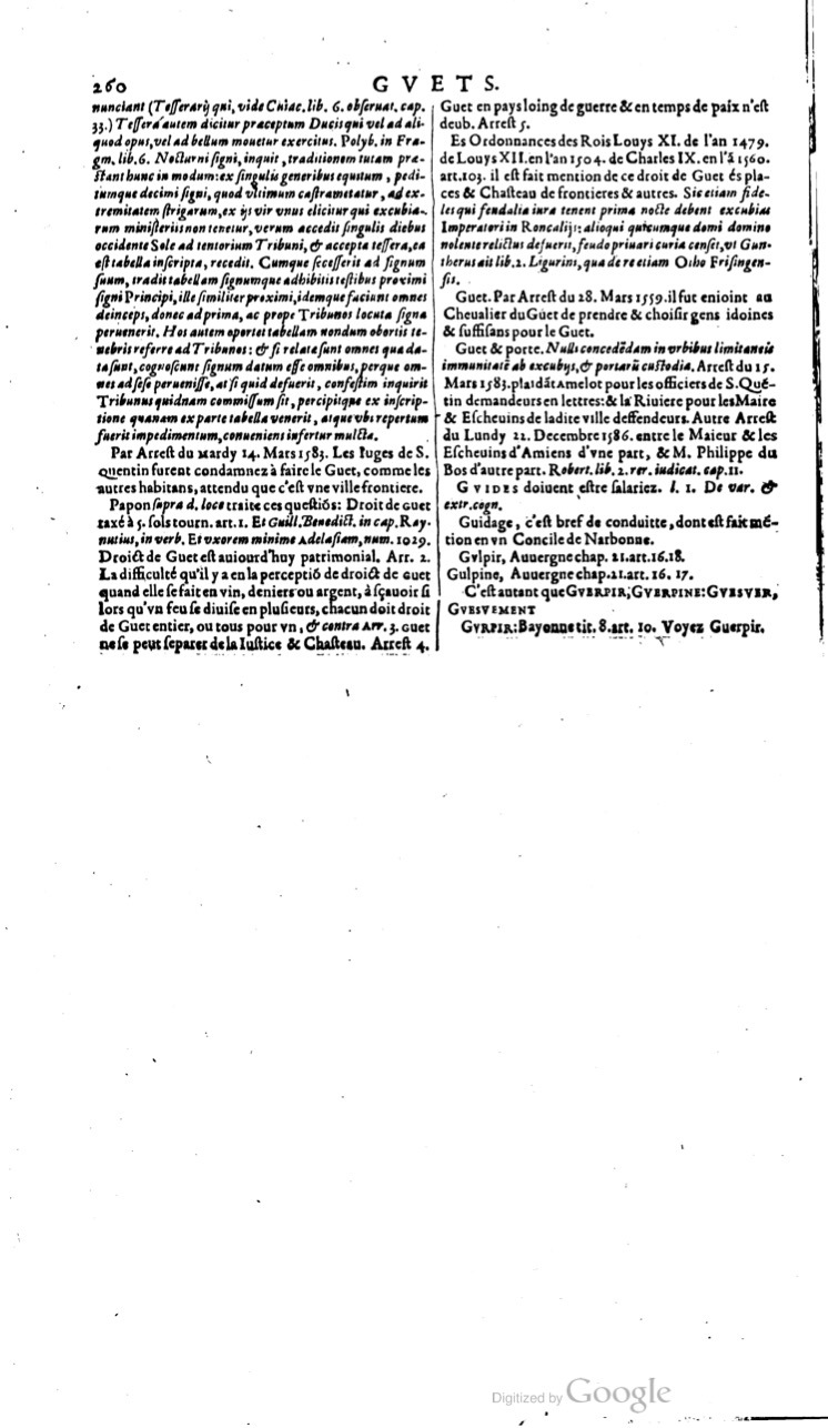 1629 - Veuve Nicolas Buon - Trésor du droit français (21754 T. 2) - BM Lyon