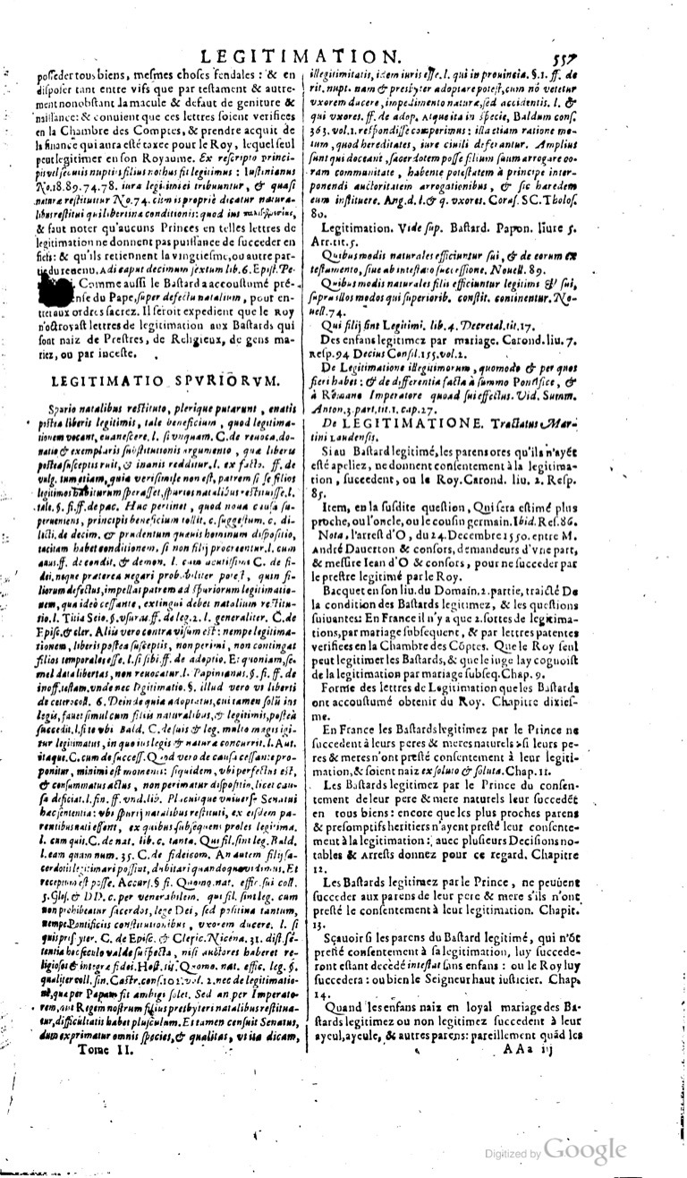 1629 - Veuve Nicolas Buon - Trésor du droit français (29620 T. 2) - BM Lyon