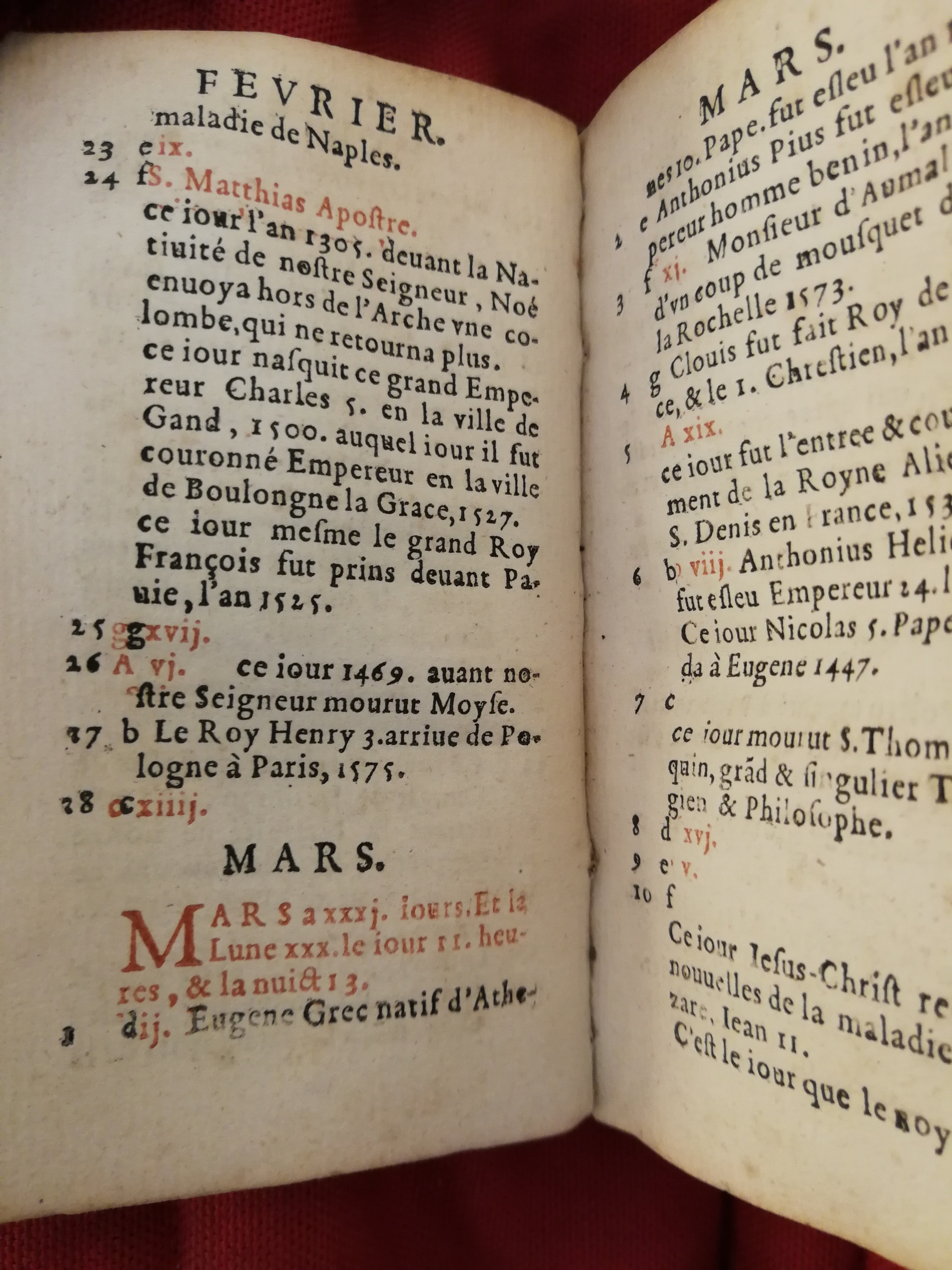 1598 - Barthélemy Macé - Trésor des prières, oraisons et instructions chrétiennes - Bibliothèque Sainte-Geneviève