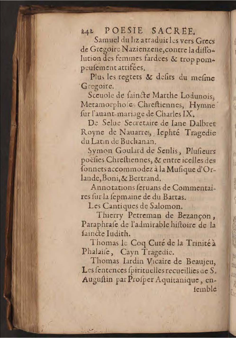 1602 - François Jacquin - Trésor des bons esprits français - BnF Arsenal