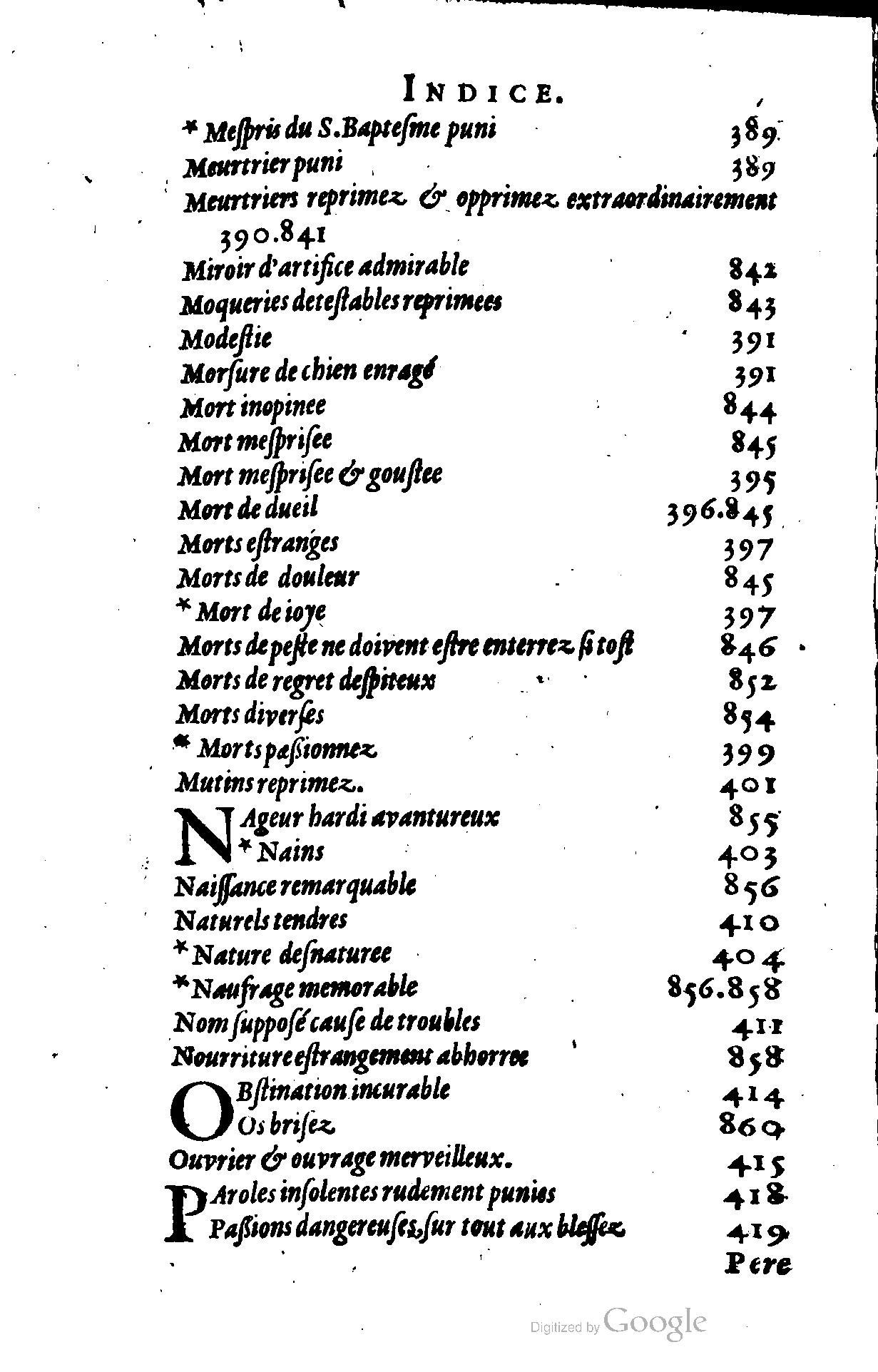 1628 - Jacques Crespin - Trésor d’histoires admirables et mémorables - BSB Munich 1628 - Jacques Crespin - Trésor d’histoires admirables et mémorables - BSB Munich