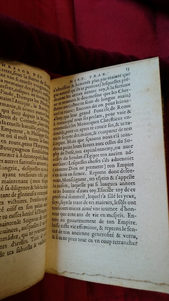 1581 - Pierre Le Voirier et Gervais Mallot - Trésor des histoires tragiques - BnF Richelieu