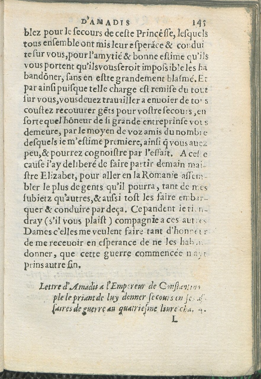 1559 - Pierre Regnard - Trésor des Amadis - Det KLG Copenhague