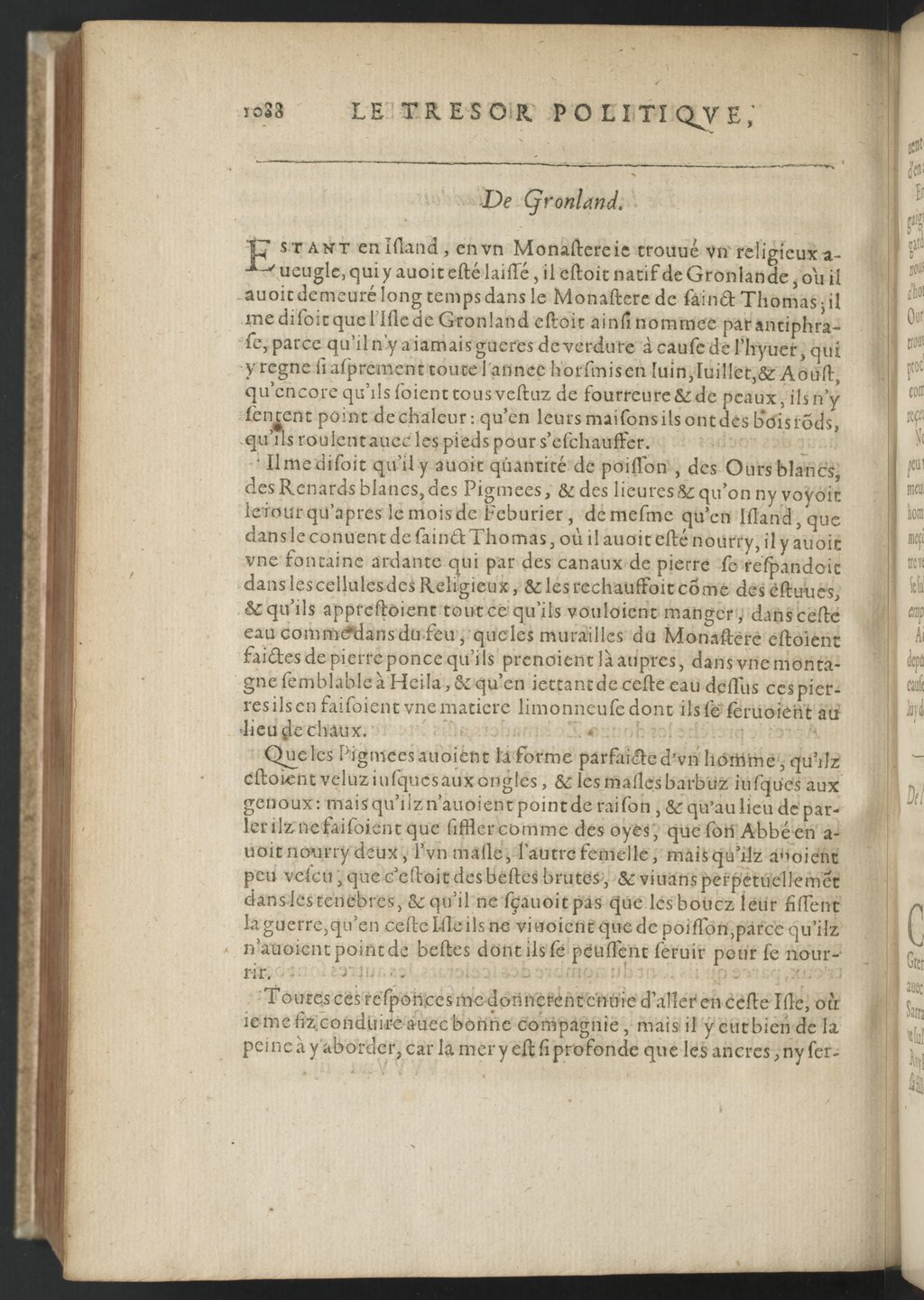 1608 - Nicolas Du Fossé - Trésor politique - BnF Tolbiac