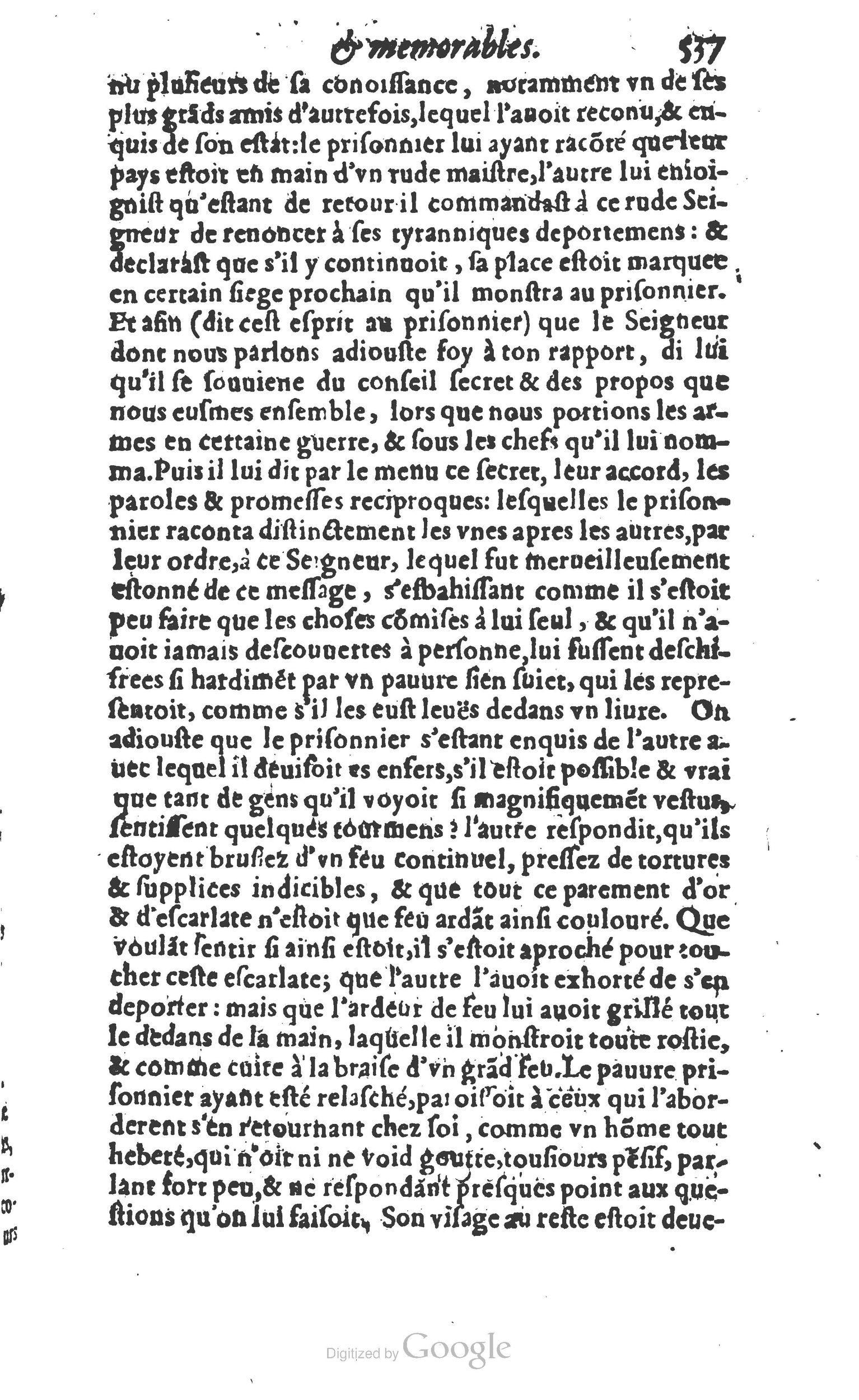 1610 - Paul Marceau - Trésor d’histoires admirables et mémorables - Princeton