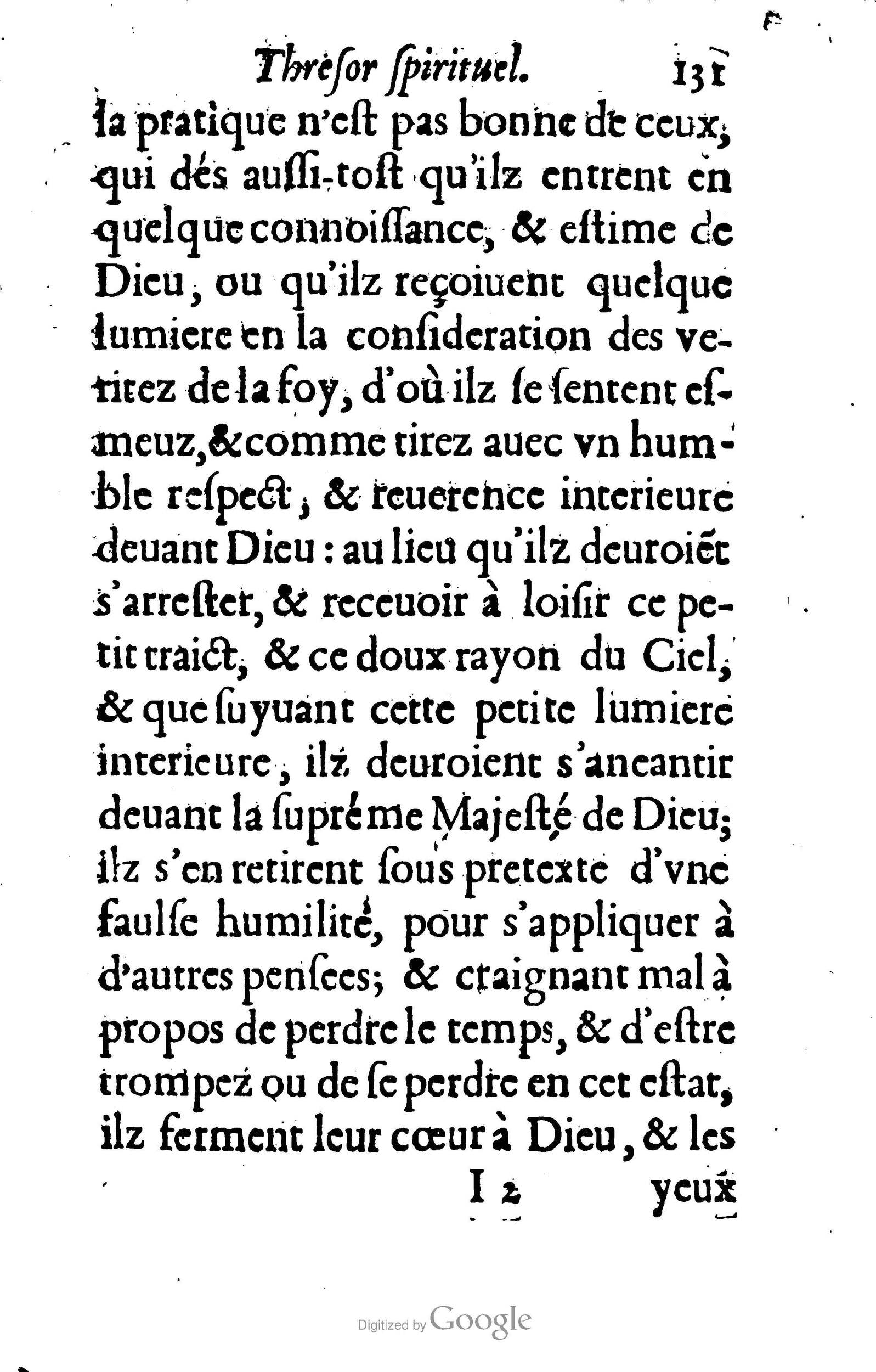 1633 - François Waudré - Trésor spirituel contenant les excellences du christianisme - BM Lyon