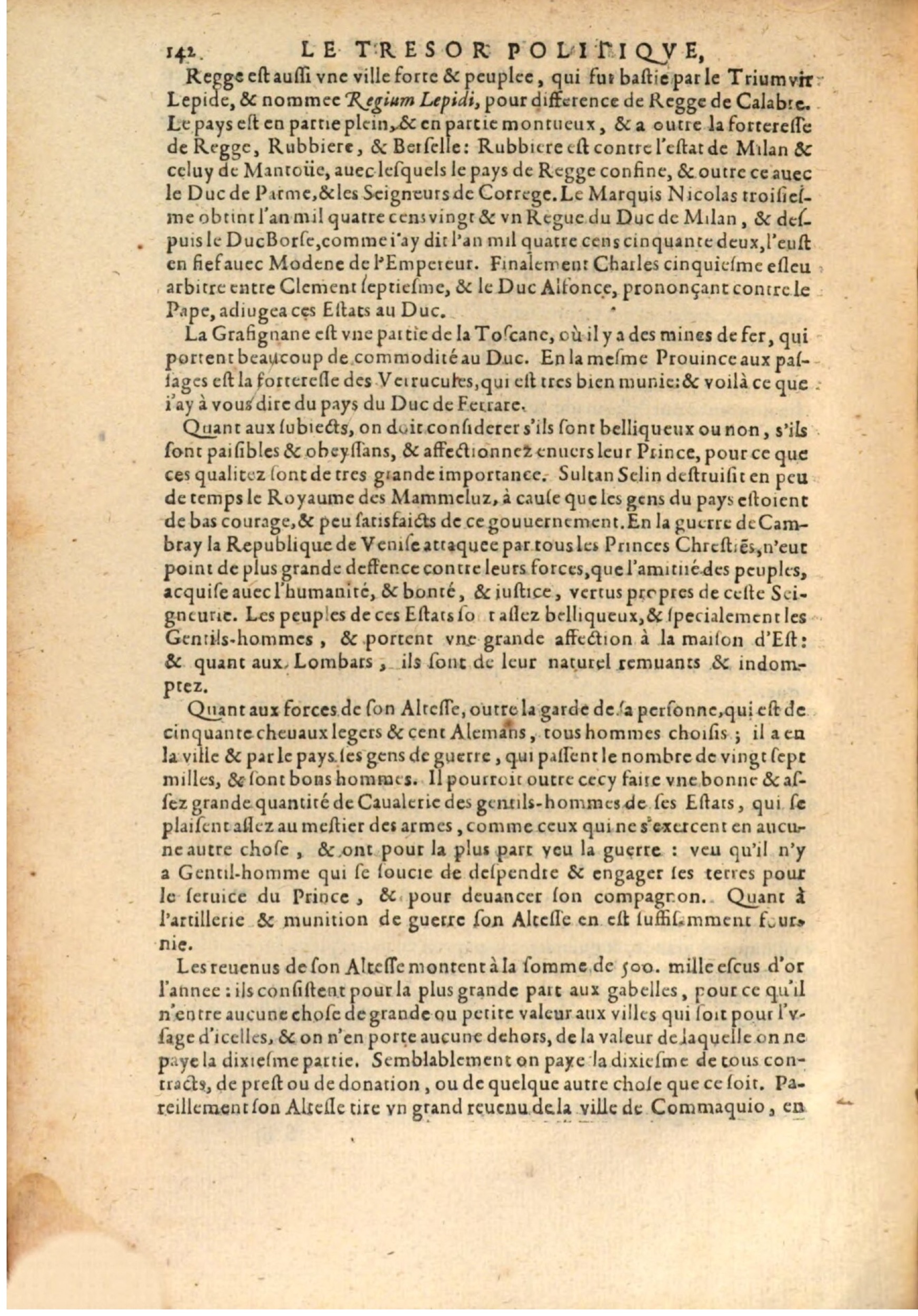 1611 - Pierre Chevalier - Trésor politique - BSB Munich 1611 - Pierre Chevalier - Trésor politique - BSB Munich