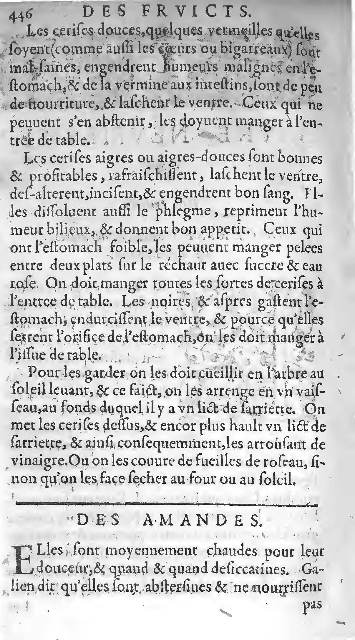 1607 Étienne Servain et Jean Antoine Huguetan - Trésor de santé ou ménage de la vie humaine - BIU Santé_Page_466.jpg