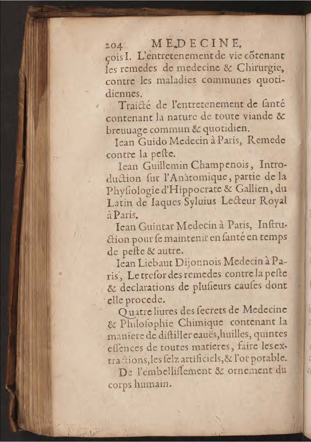 1602 - François Jacquin - Trésor des bons esprits français - BnF Arsenal