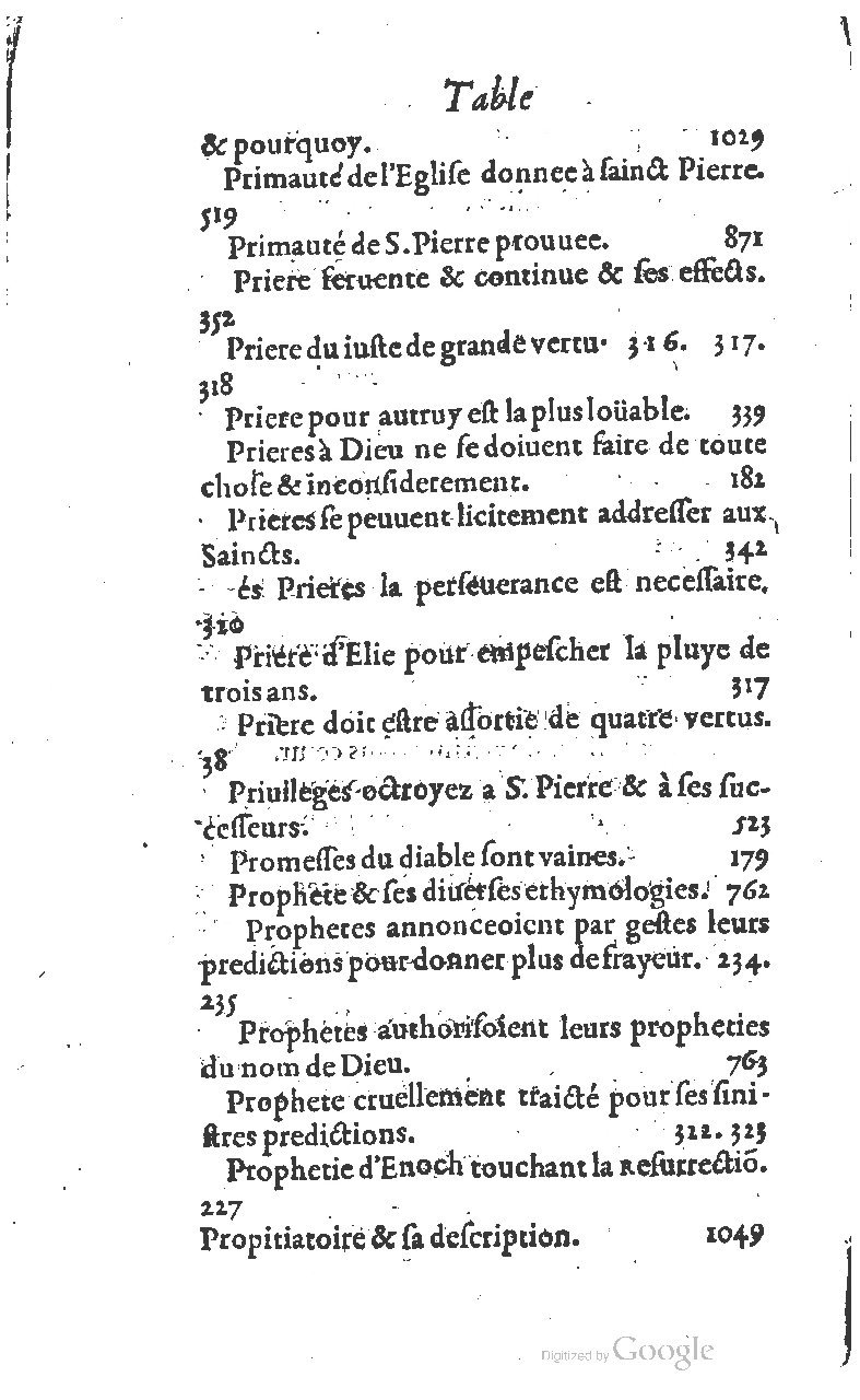 1607 - Nicolas Du Fossé - Trésor quadragésimal - T 01 - BM Lyon