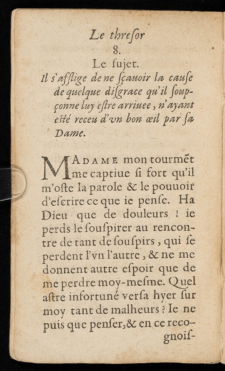 1597 - Thibaud Ancelin - Trésor d’amour - Stuttgart