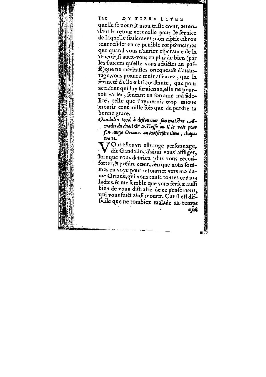 1572 - Veuve Gabriel Cotier - Trésor des Amadis - BM Lyon