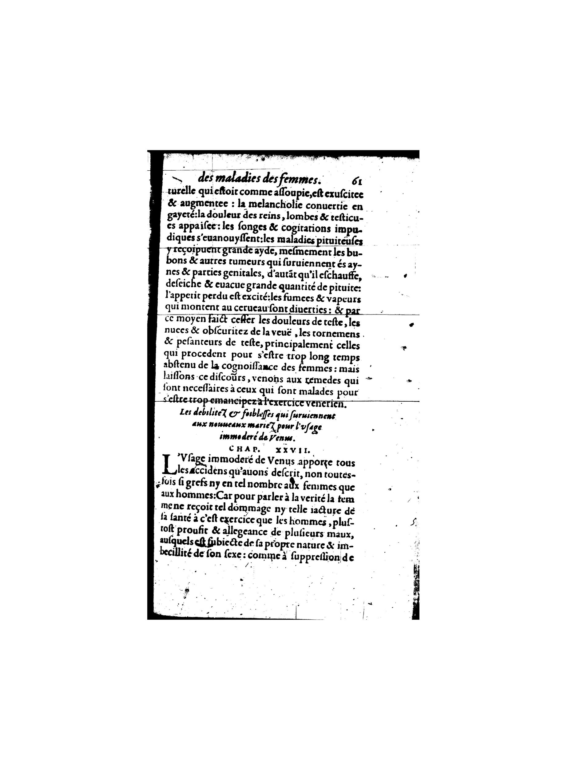 1587 - Jacques du Puis - Trésor des remèdes secrets pour les maladies des femmes - BnF 1587 - Jacques du Puis - Trésor des remèdes secrets pour les maladies des femmes - BnF