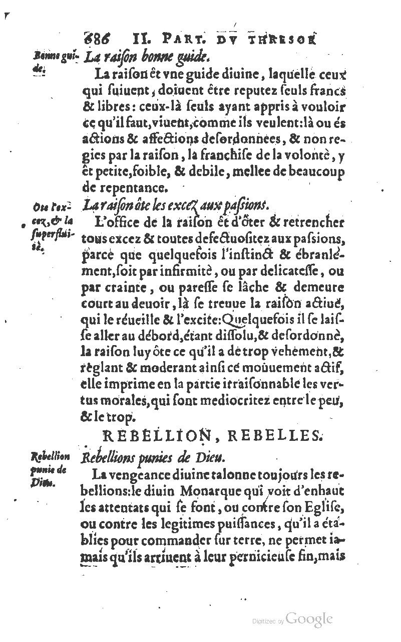 1610 - Louis Coste - Trésor de l’éloquence française (Seconde partie) - BM Lyon