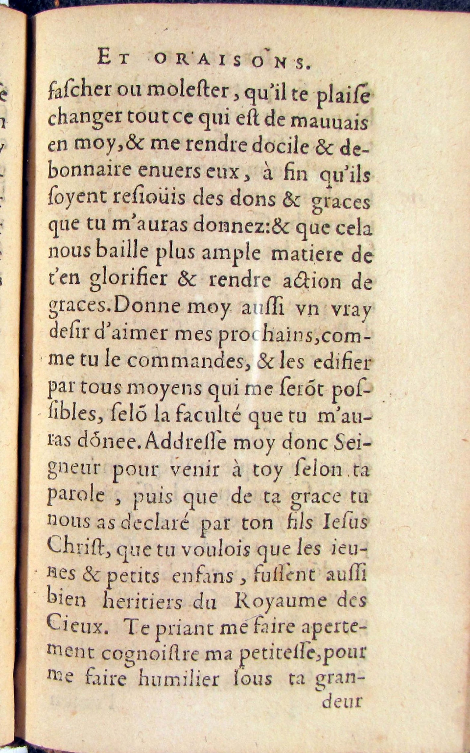 1572 - Antoine Certia - Trésor des prières, oraisons et instructions chrétiennes - Nîmes