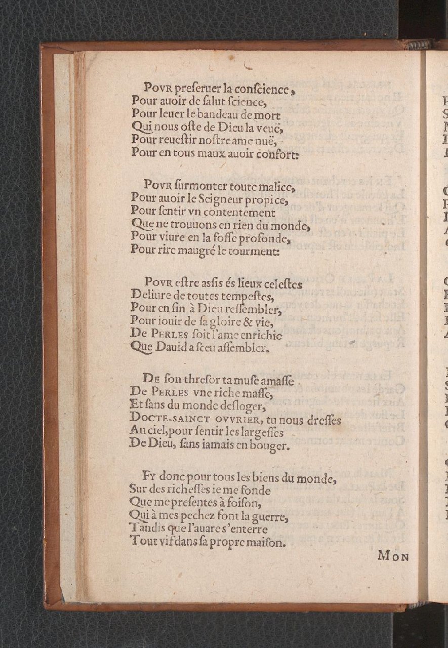 1577 - Jean de Laon - Trésor des 150 psaumes de David - Genève