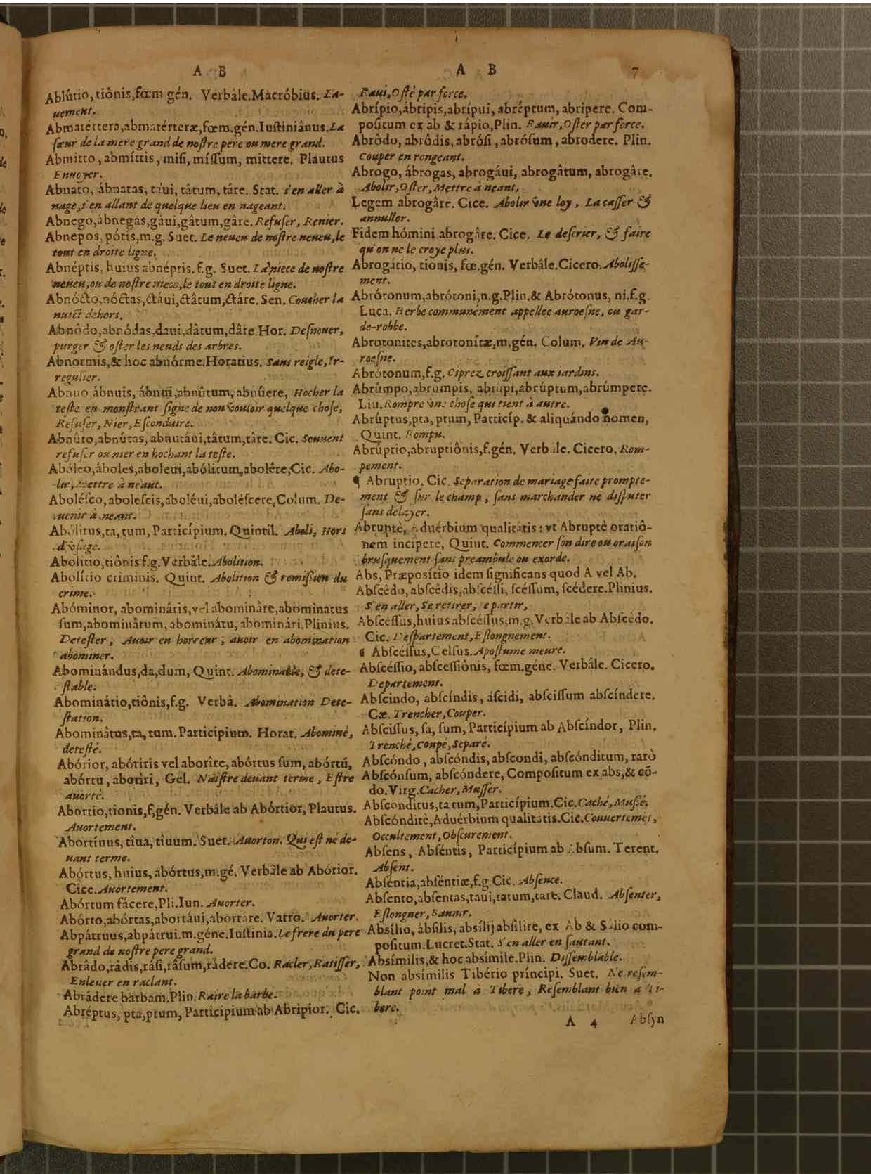1578 - Étienne Michel - Trésor des mots et traits français - Blois