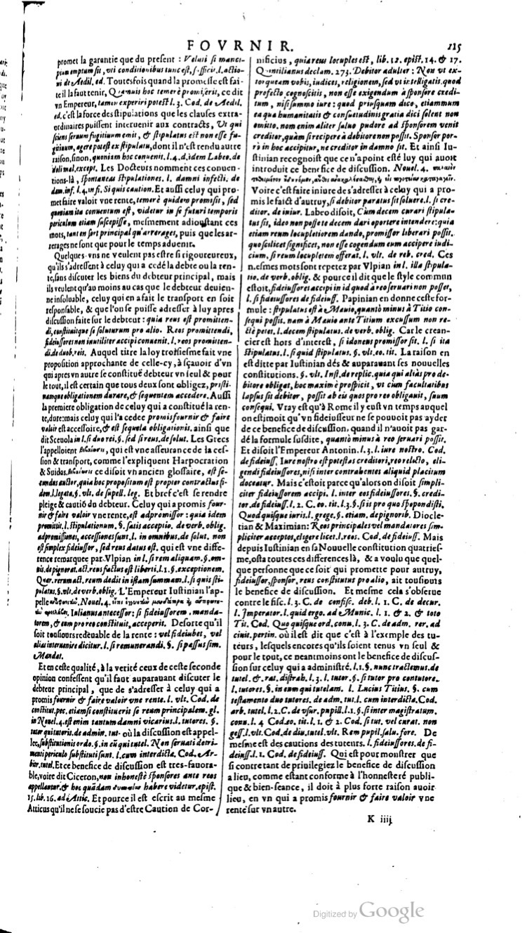 1629 - Veuve Nicolas Buon - Trésor du droit français (29620 T. 2) - BM Lyon