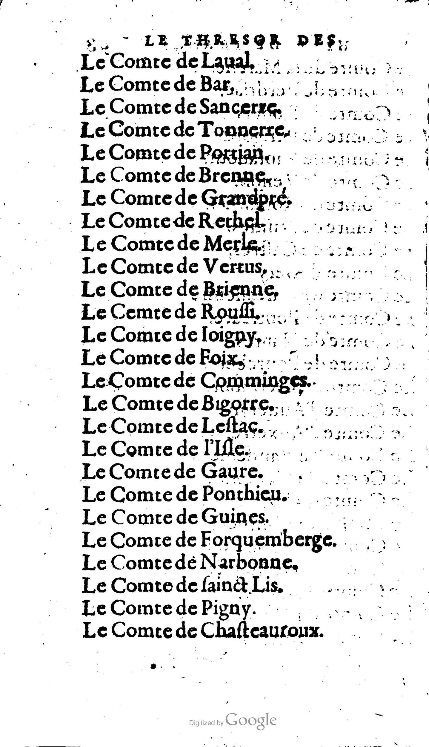 1604 - Galiot Corrozet - Trésor des histoires de France - BNC Florence 1604 - Galiot Corrozet - Trésor des histoires de France - BNC Florence