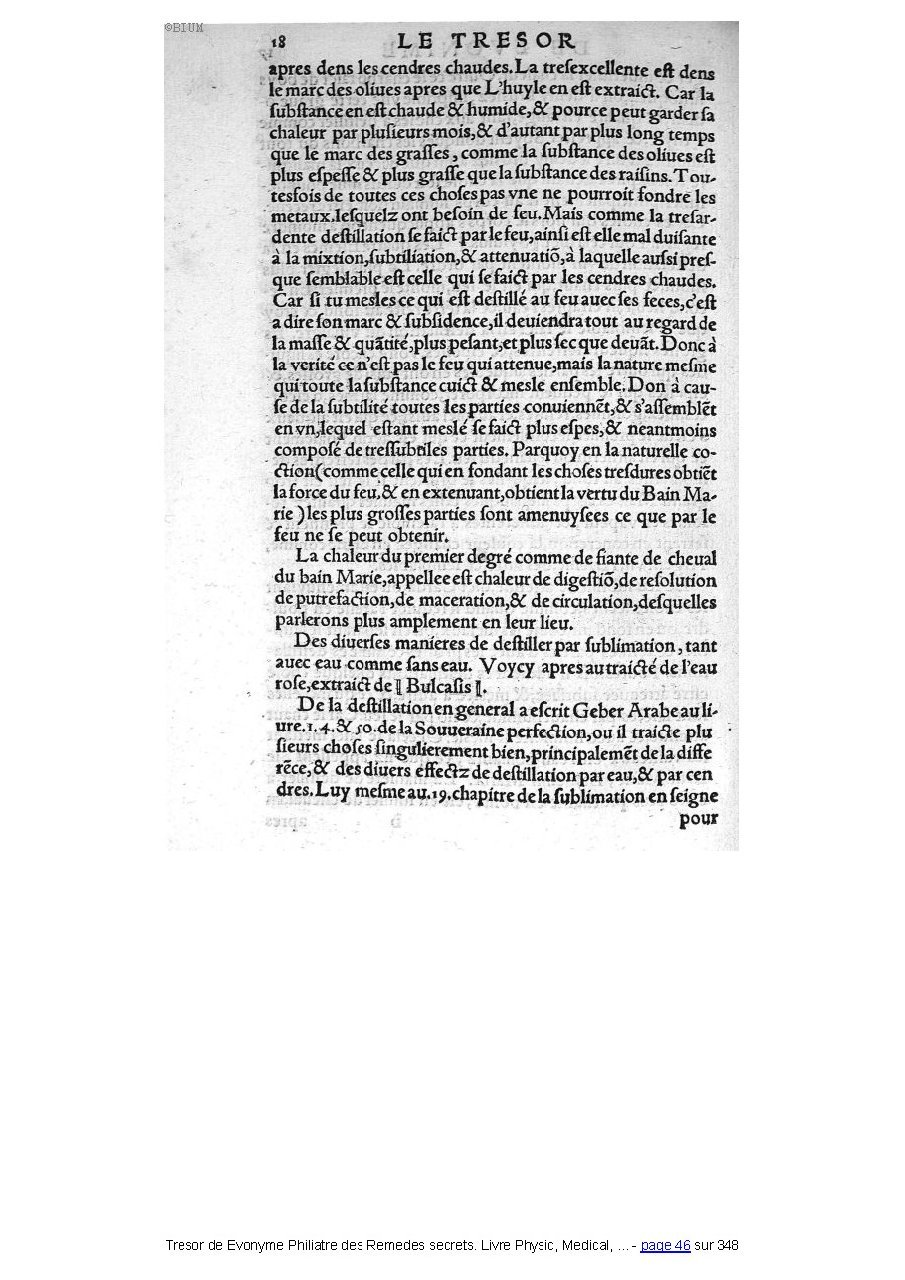 1555 - Balthazar Arnoullet - Trésor d’Évonyme Philiatre - Université Paris Cité
