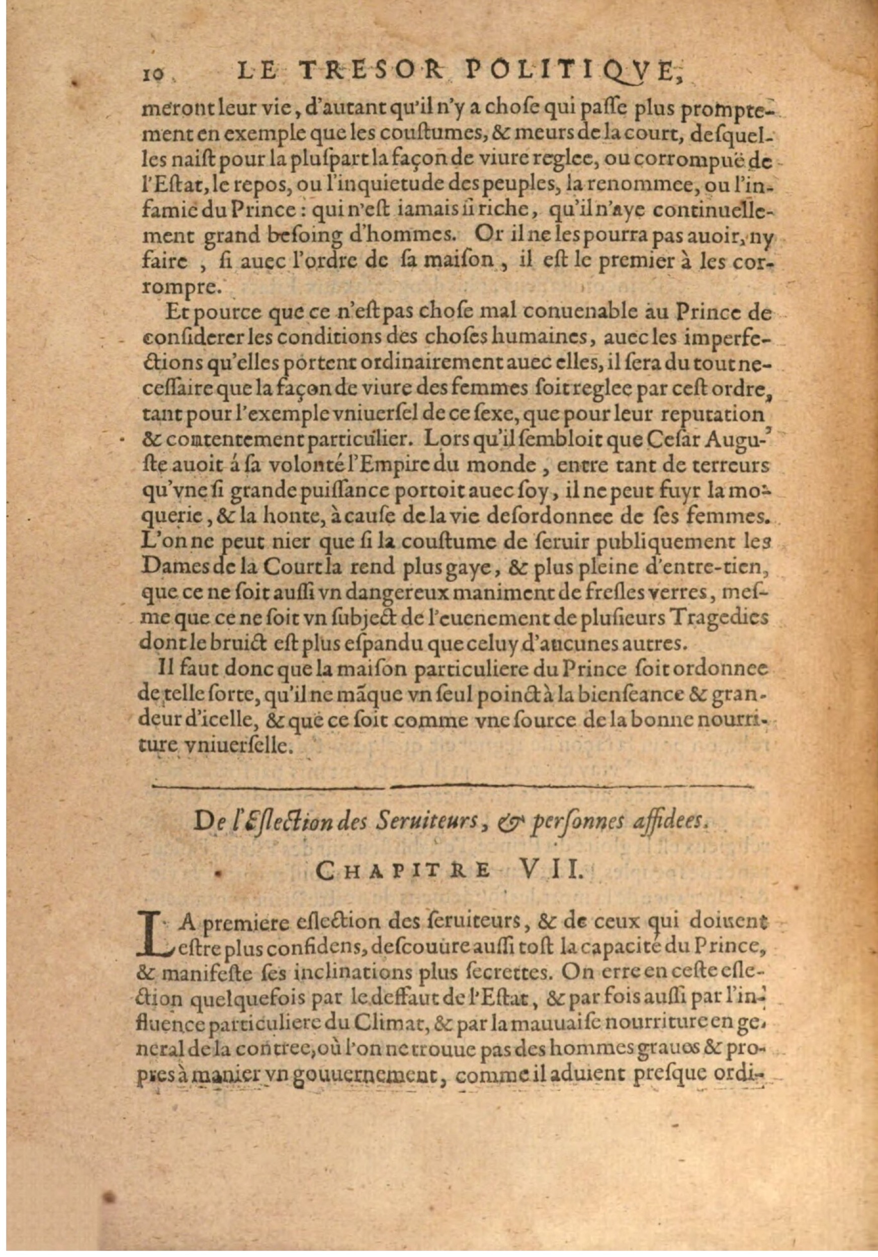 1608 - Nicolas Du Fossé - Trésor politique - BSB Munich