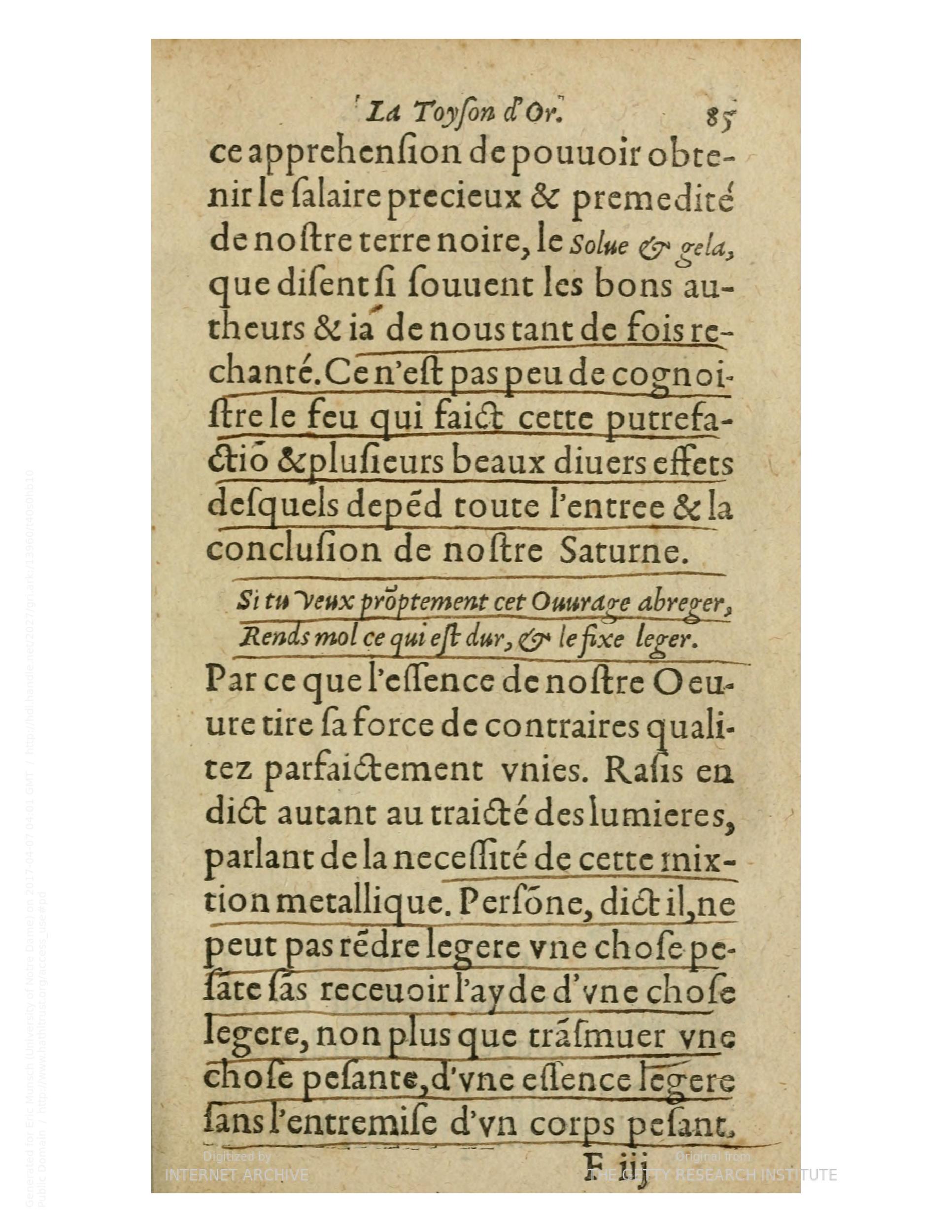 1612 - Charles Sevestre - Toison d’or ou la fleur des trésors - Getty Research Institute