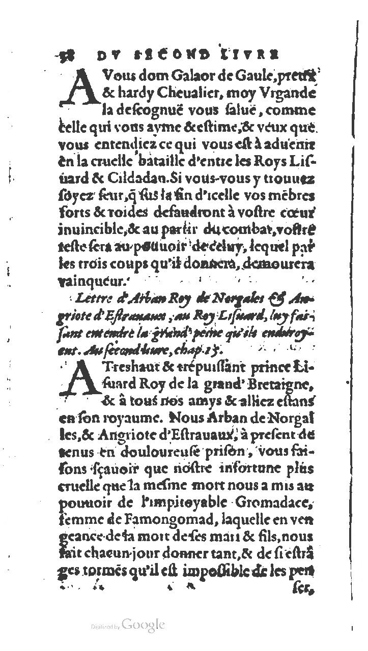 1572 - Jan van Waesberghe - Trésor des Amadis - BNC Rome 1572 - Jan van Waesberghe - Trésor des Amadis - BNC Rome