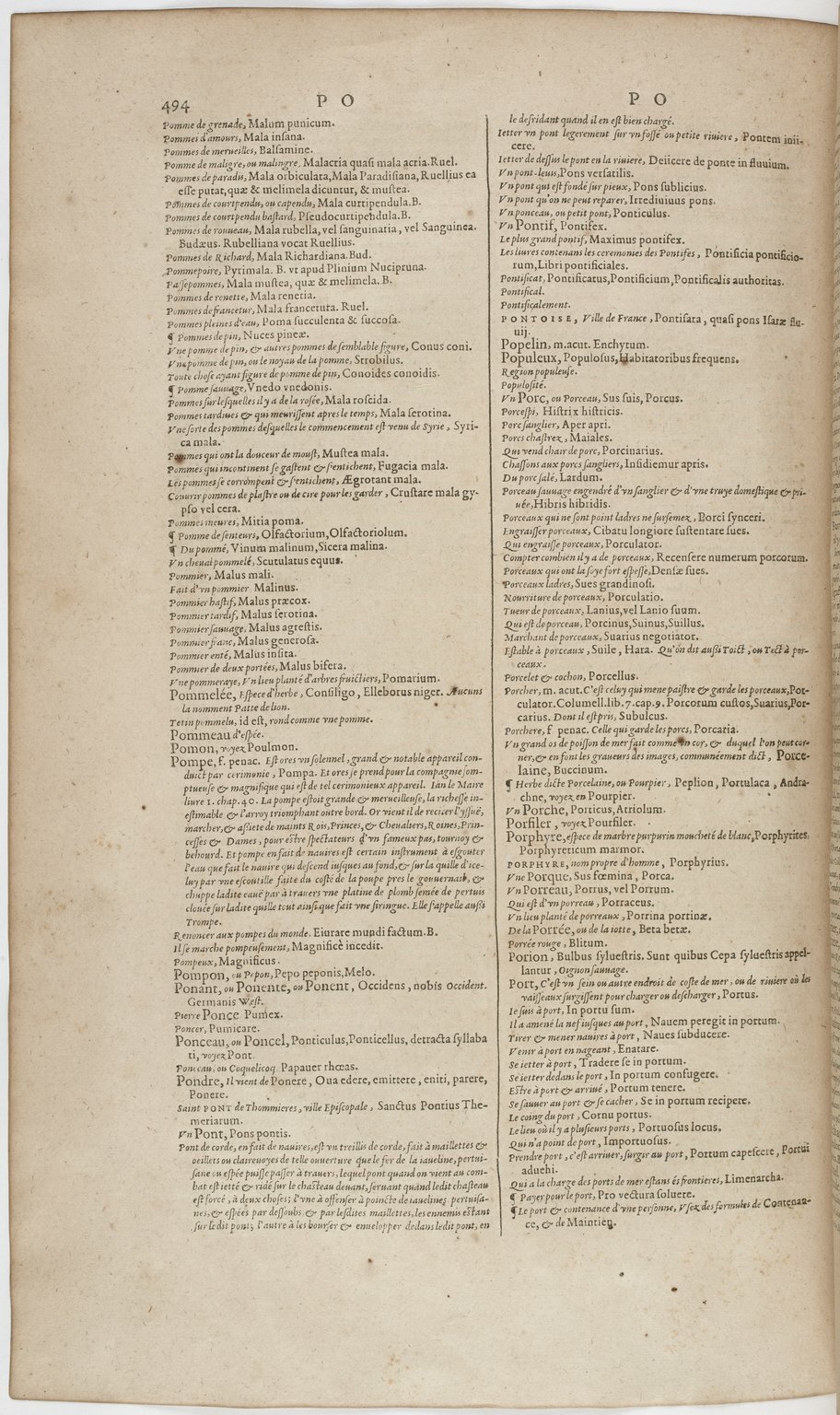 1606 - David Douceur - Trésor de la langue française - BnF