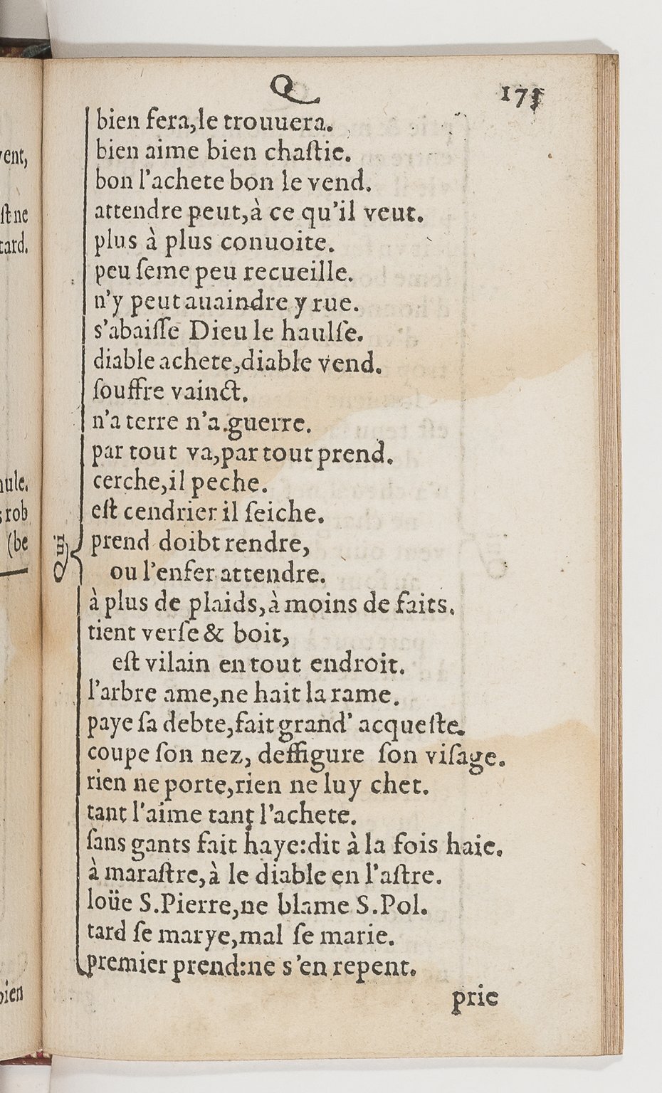 1577 - Jean d’Ogerolles - Trésor de sentences dorées - BnF Arsenal