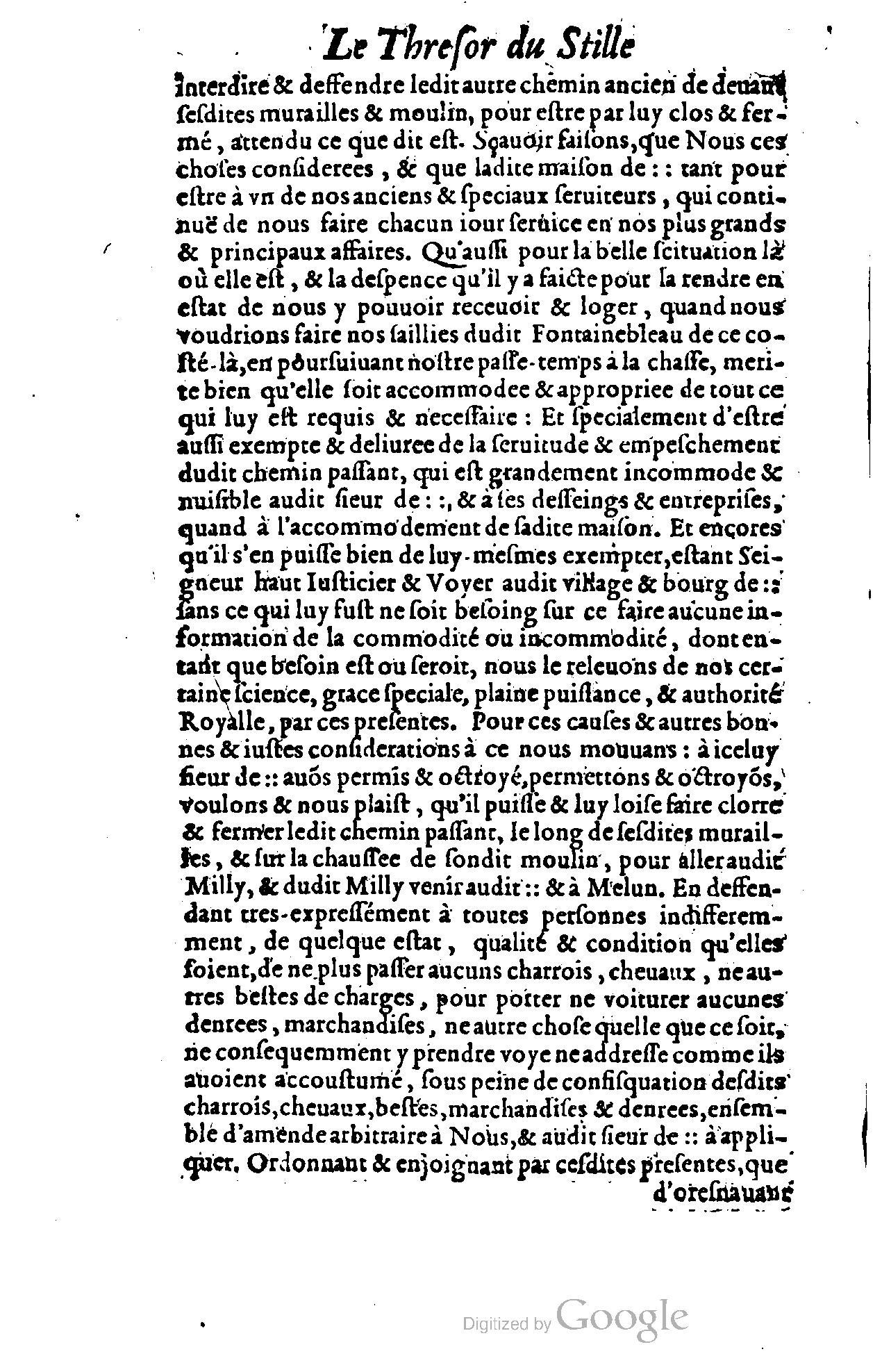 1614 - Jean Richer - Trésor du nouveau style et protocole de la chancellerie de France - BSB Munich