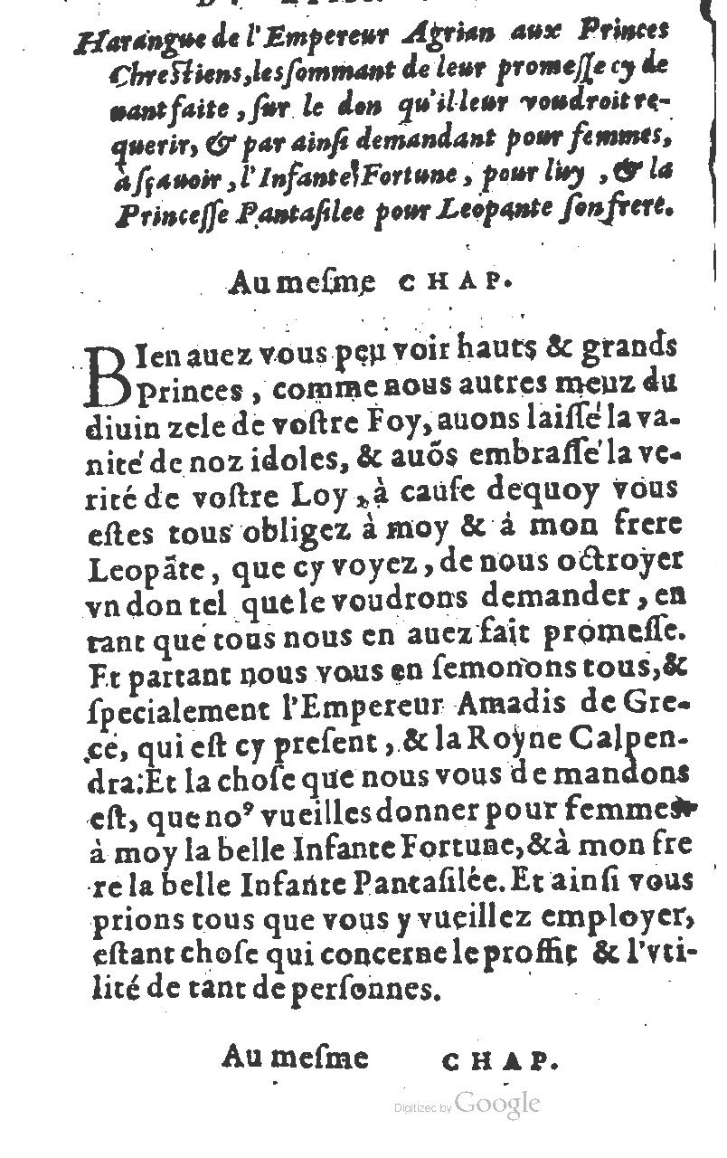 1582 - Jean Huguetan - Trésor des Amadis T. 1 - BM Lyon 1582 - Jean Huguetan - Trésor des Amadis T. 1 - BM Lyon