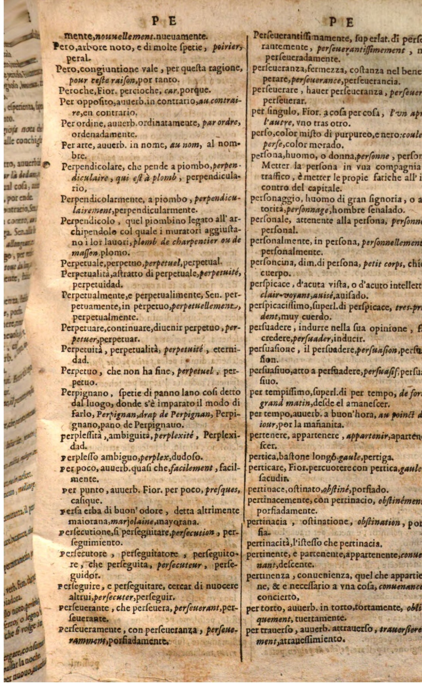 1644 - Jacques Crespin - Trésor des trois langues - Passau 1644 - Jacques Crespin - Trésor des trois langues - Passau