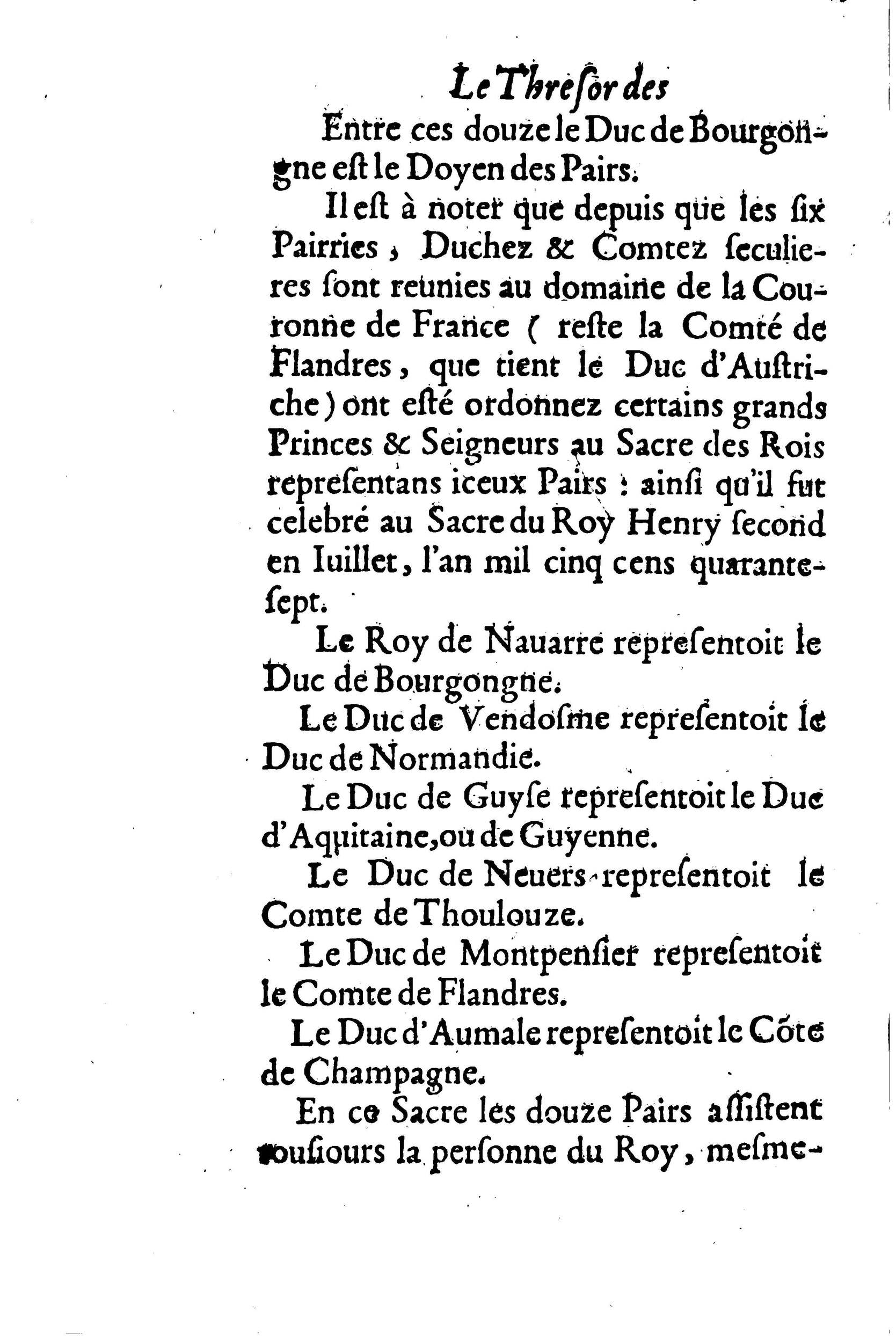 1633 - Jean Corrozet - Trésor des histoires de France - BM Lyon 1633 - Jean Corrozet - Trésor des histoires de France - BM Lyon