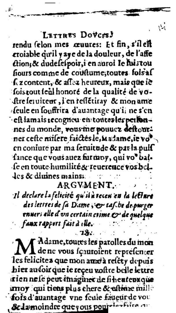 1624 - Nicolas Oudot - Trésor des lettres douces et amoureuses - BNC Florence 1624 - Nicolas Oudot - Trésor des lettres douces et amoureuses - BNC Florence