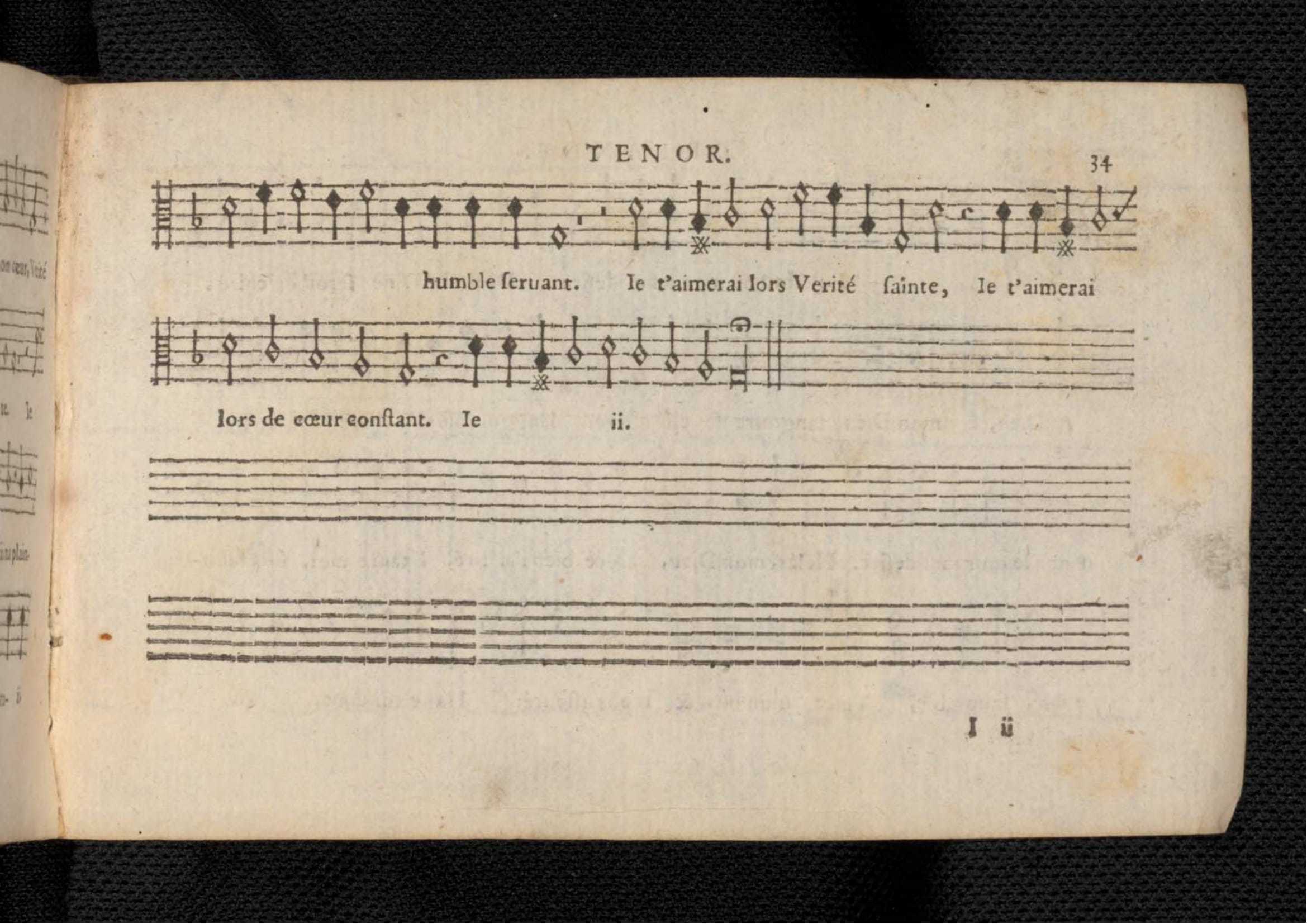 1576 - [Pierre de Saint-André] - Trésor de musique d’Orlande de Lassus Tenor - KBR Bruxelles