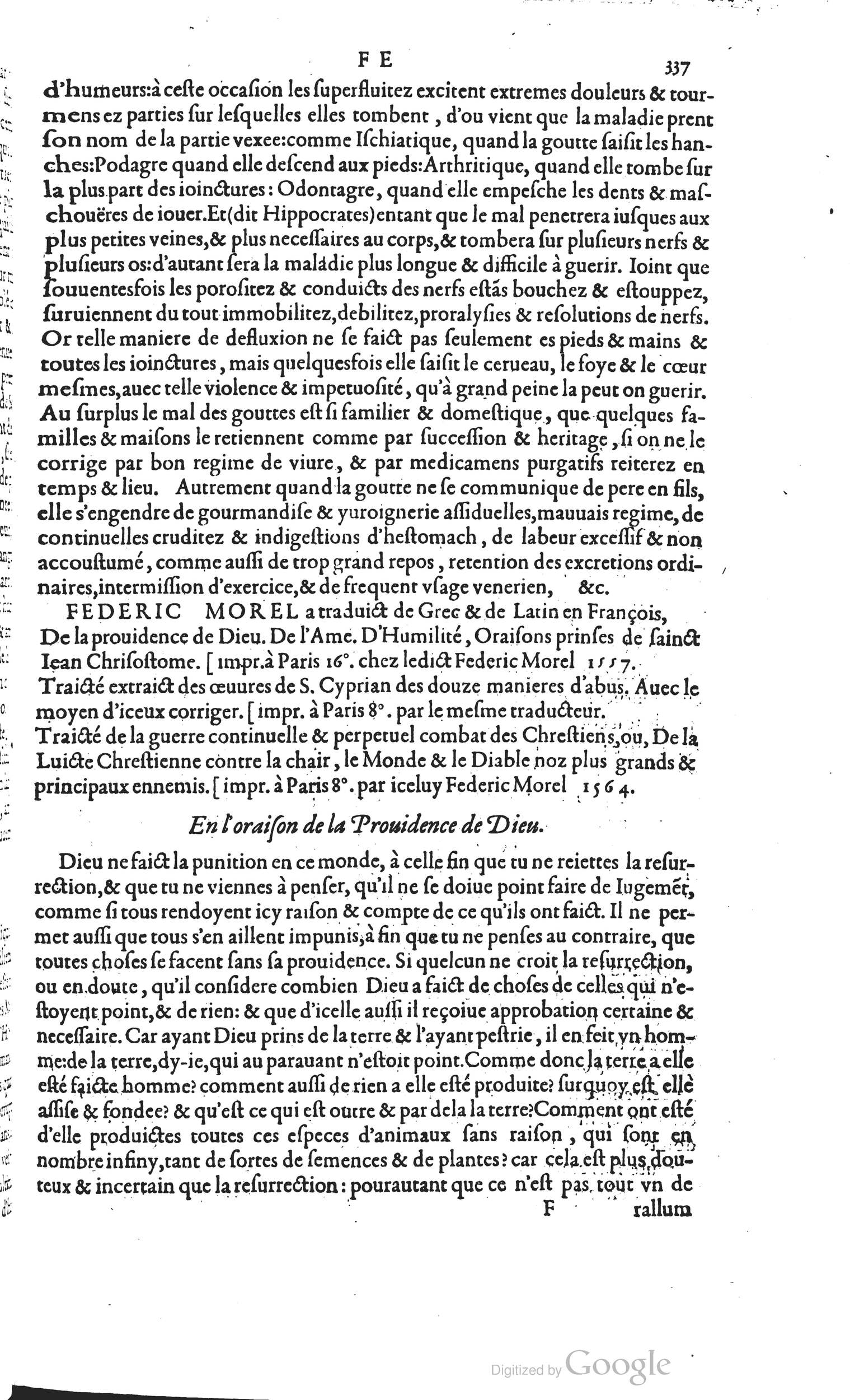 1585 - Barthélemy Honorat - Bibliothèques françaises - BSB Munich