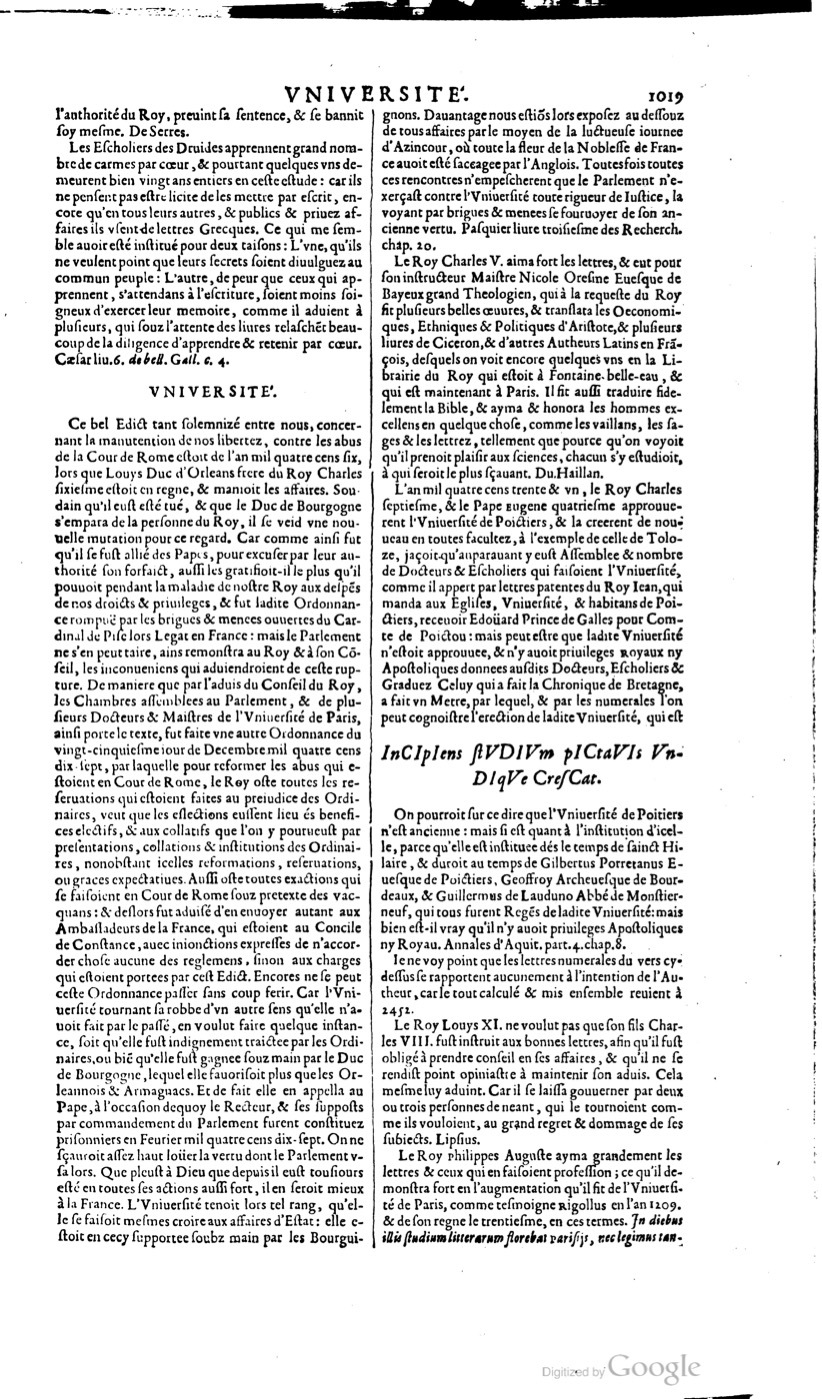 1629 - Veuve Nicolas Buon - Trésor du droit français (21754 T. 3) - BM Lyon