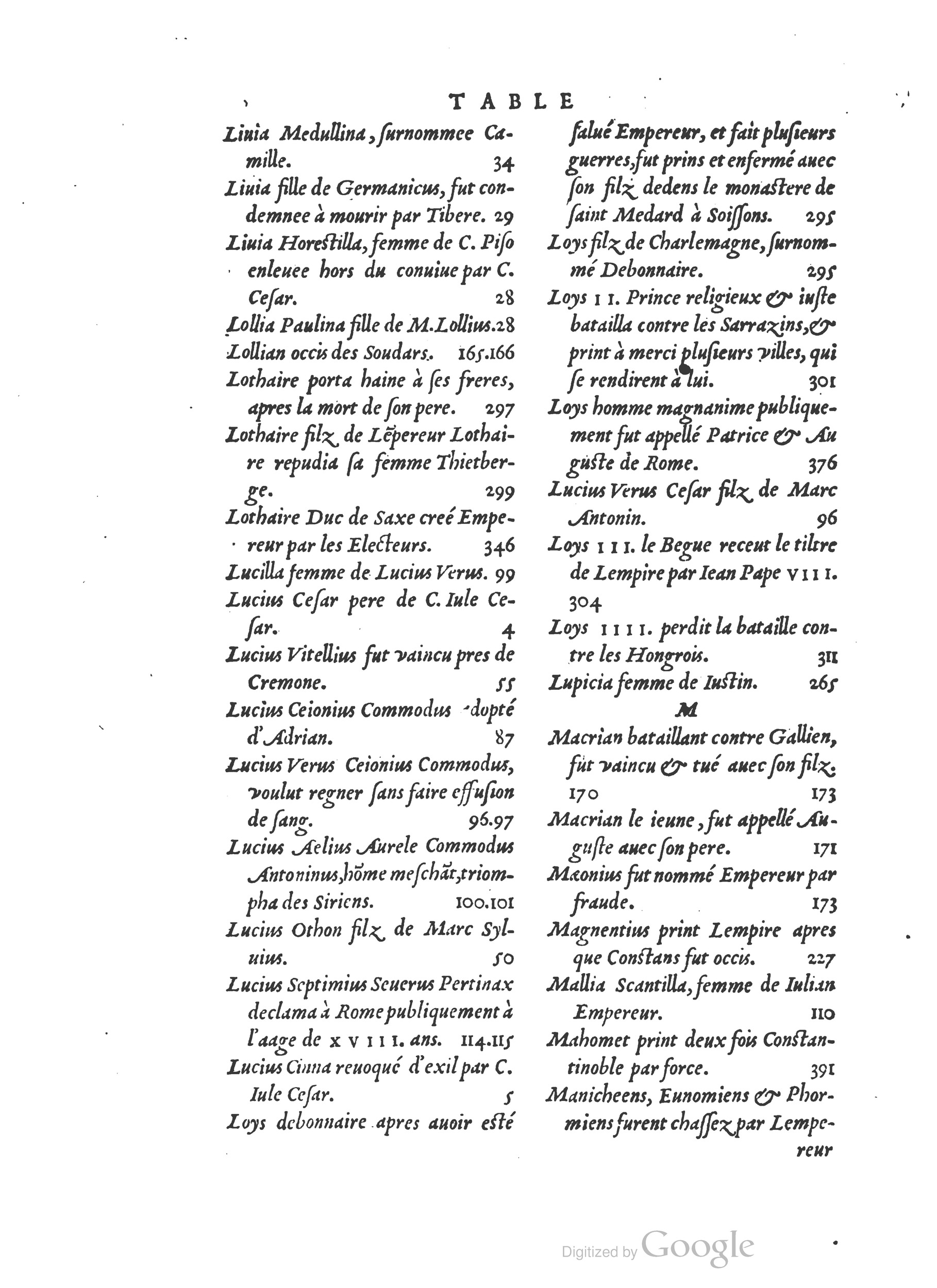 1553 - Jacopo Strada et Thomas Guérin - Épitome du Trésor des antiquités - BM Lyon