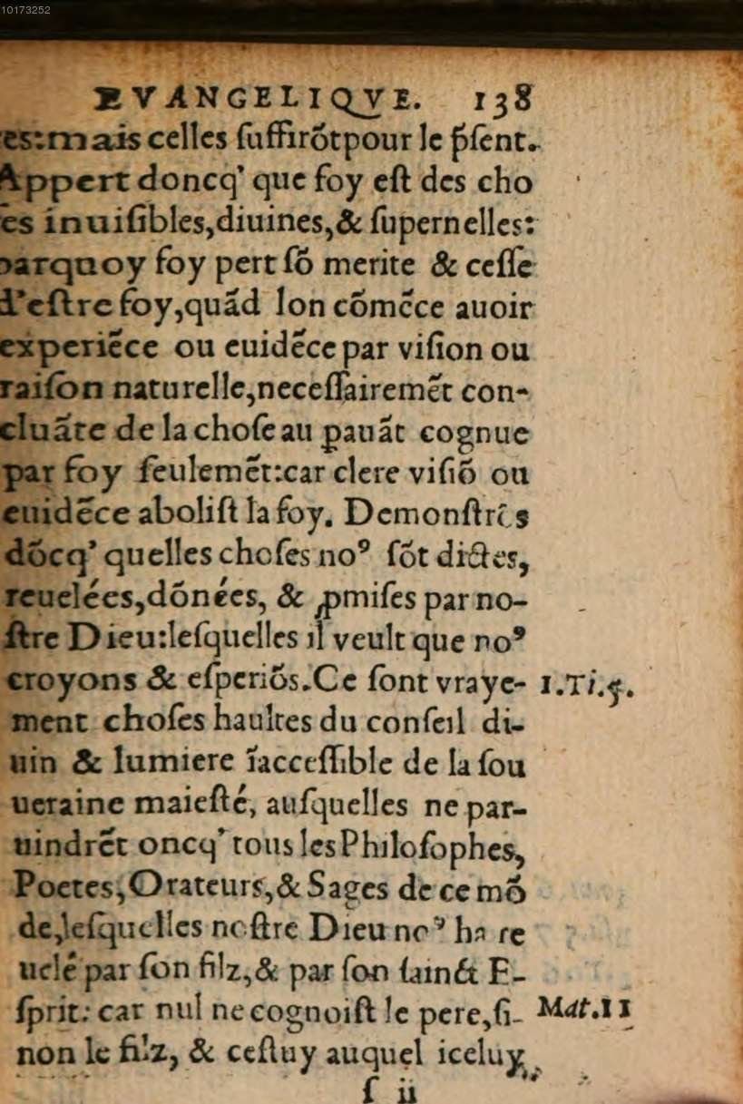 1548 - René Avril et Vivant Gaulterot - Perle précieuse évangélique et Trésor divin - BSB Munich