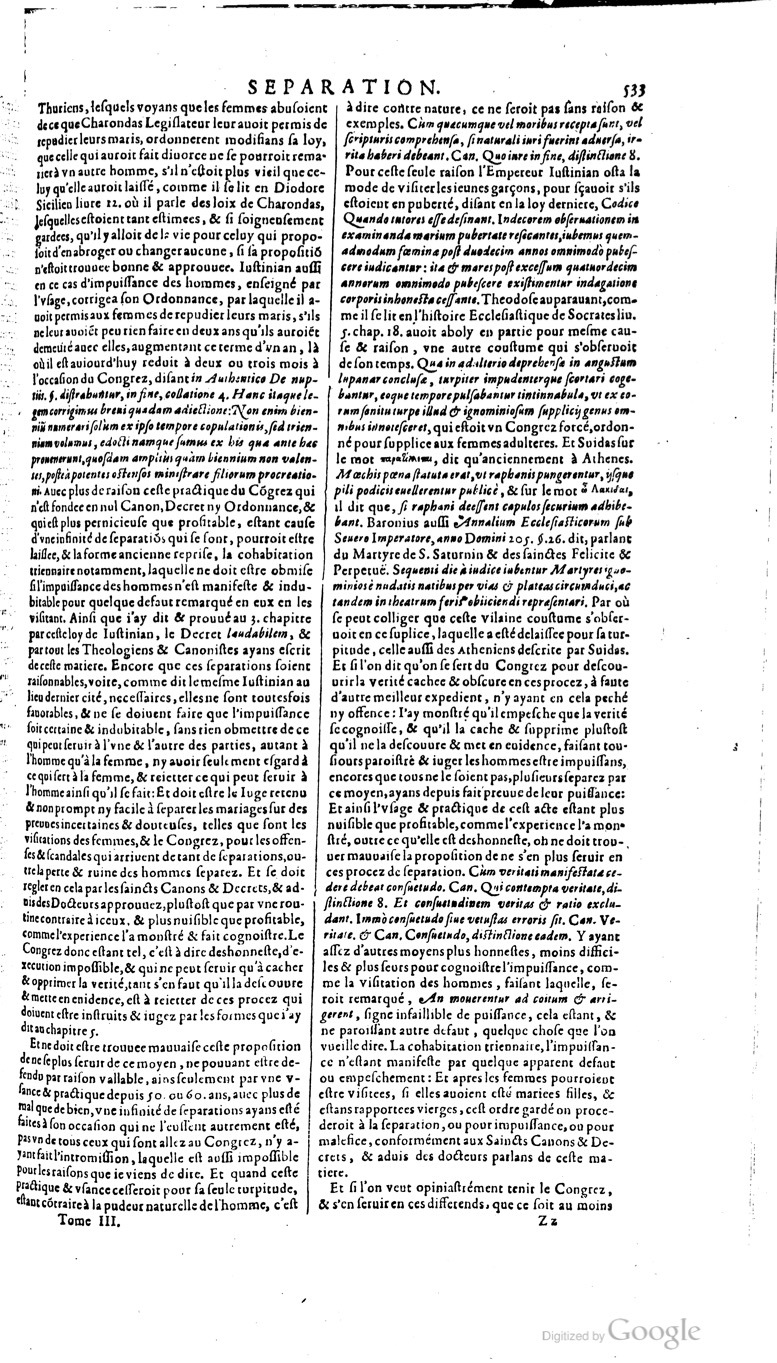 1629 - Veuve Nicolas Buon - Trésor du droit français (21754 T. 3) - BM Lyon