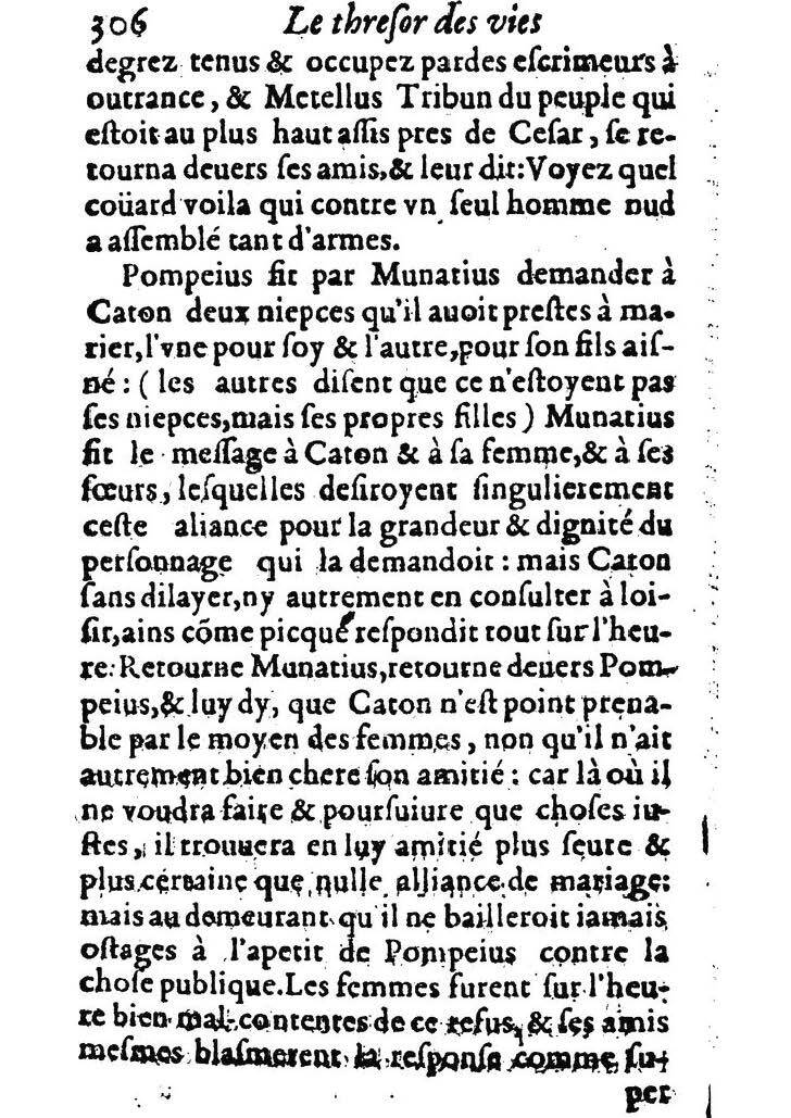 1611 - Pierre Rigaud - Trésor des vies de Plutarque - BM Lyon