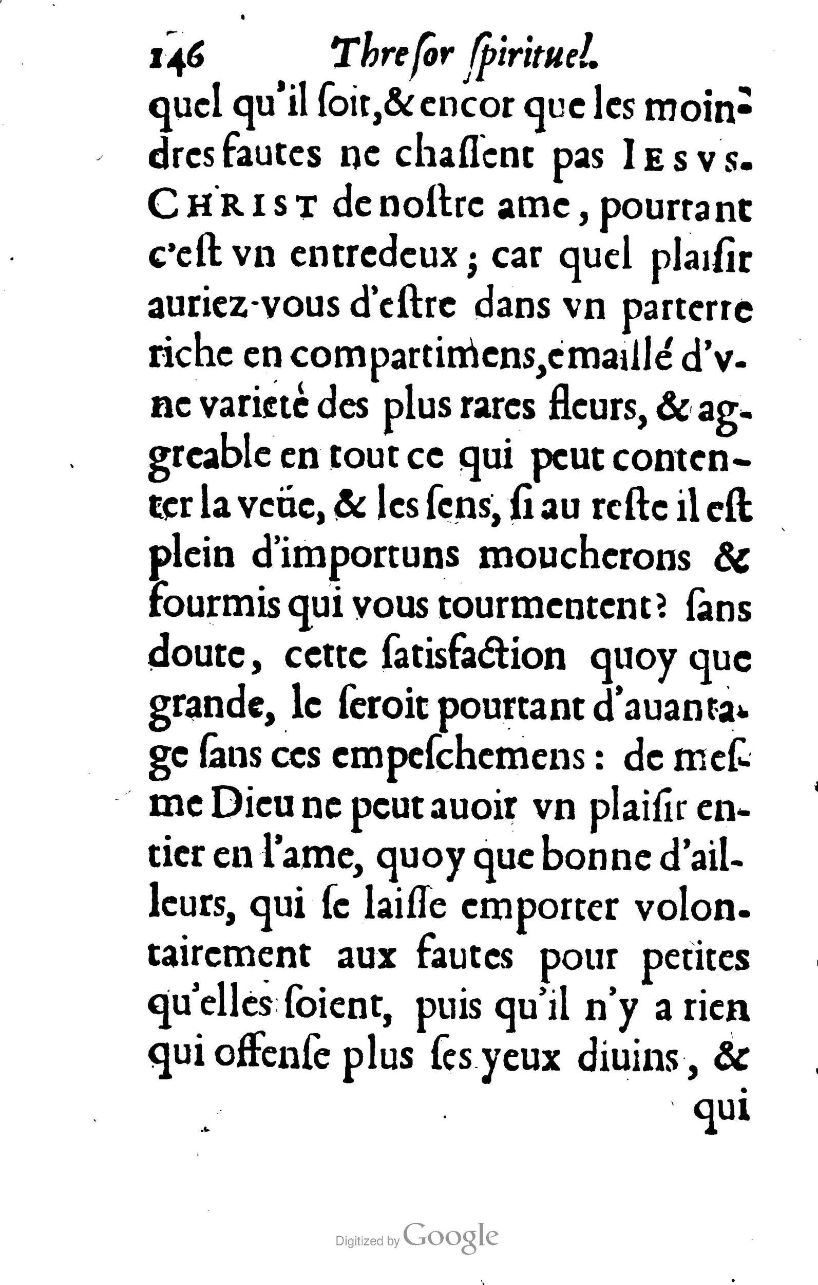 1633 - François Waudré - Trésor spirituel contenant les excellences du christianisme - BM Lyon