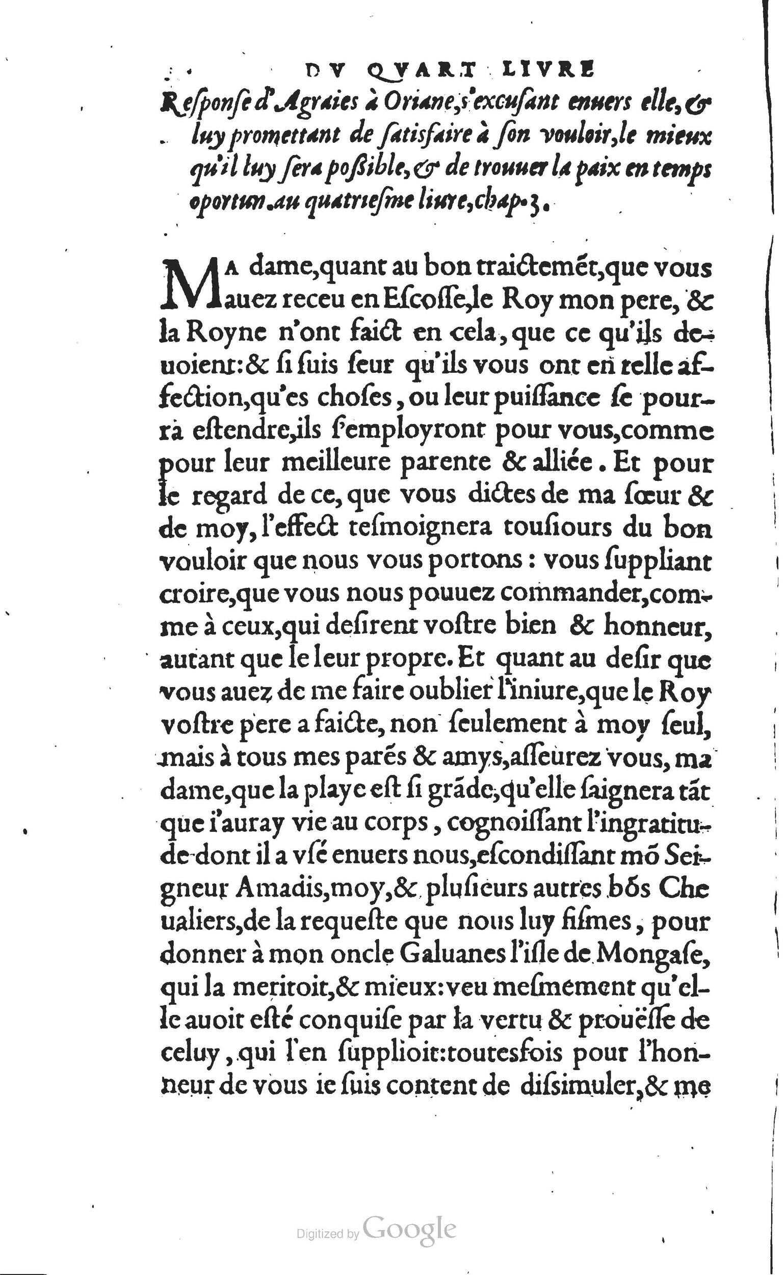 1560 - Vincent Sertenas et Gilles Robinot - Trésor des Amadis - British Library